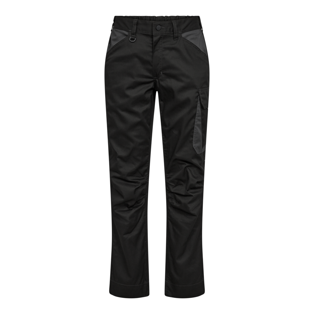 VENTURE Servicehosen – Schwarz / Anthrazit Grau (Front)
