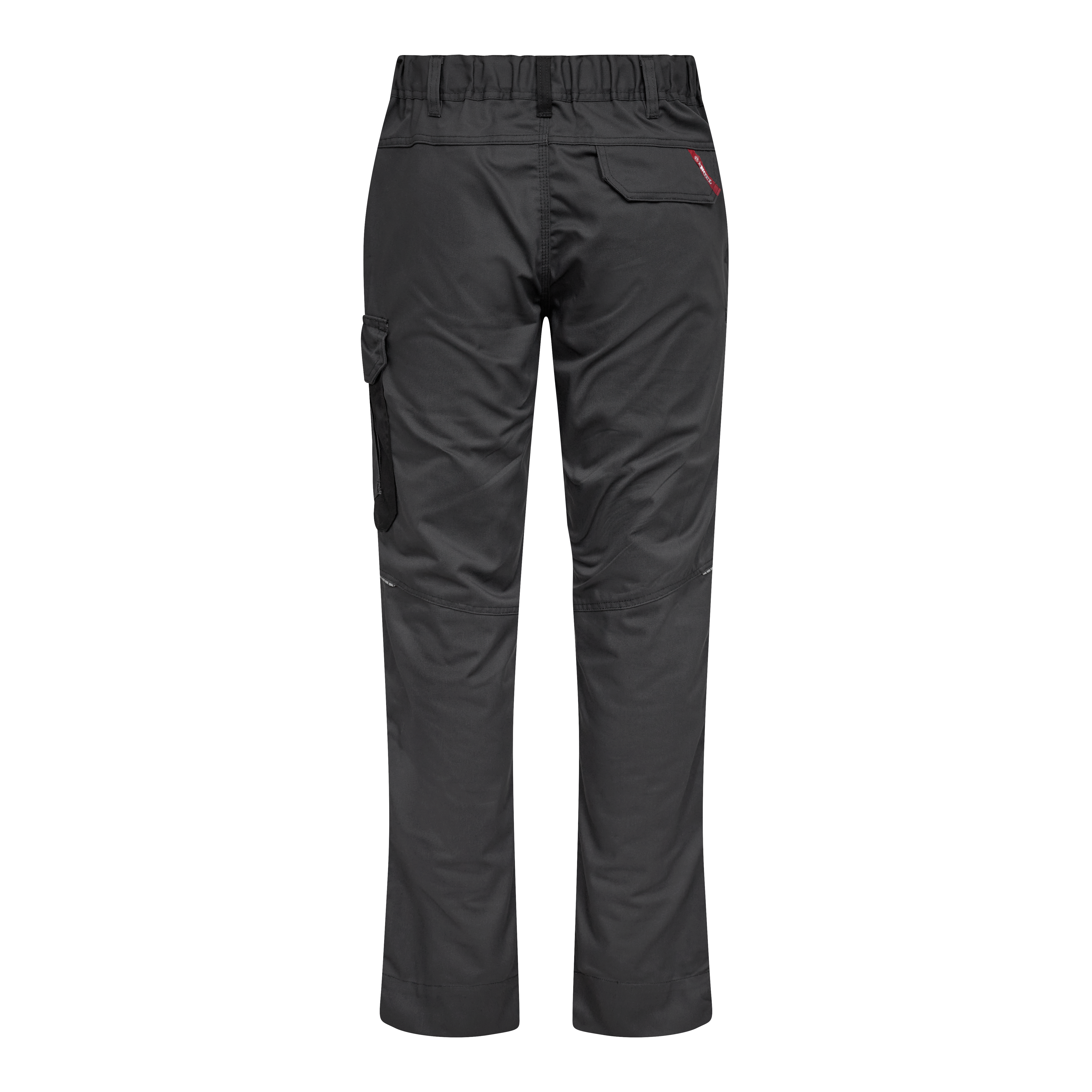 Engel Workwear Venture servicebukser med skjult knaplukning - Antrazitgrå/Sort [7920] / K80