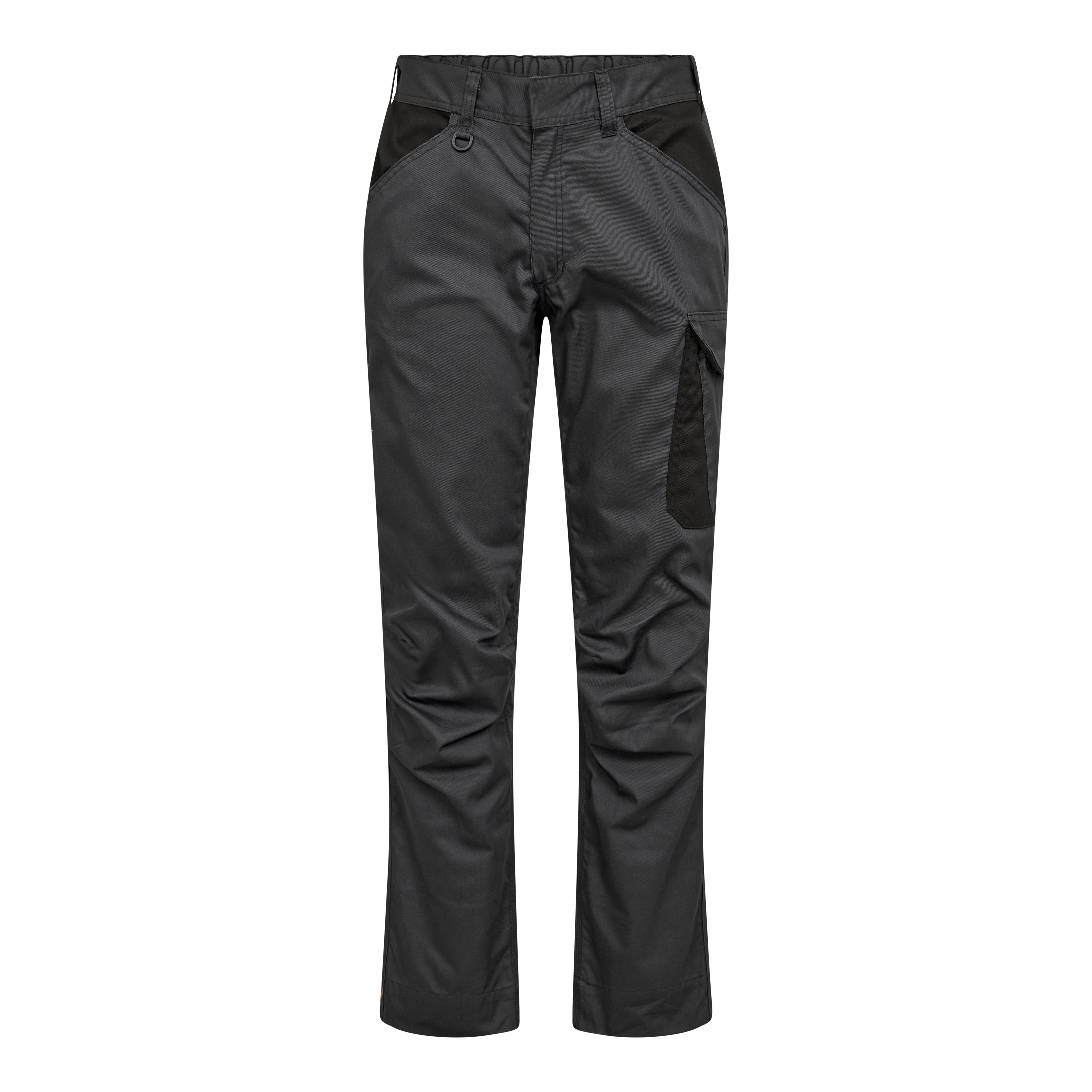 Engel Workwear Venture servicebukser med skjult knaplukning - Antrazitgrå/Sort [7920] / K80