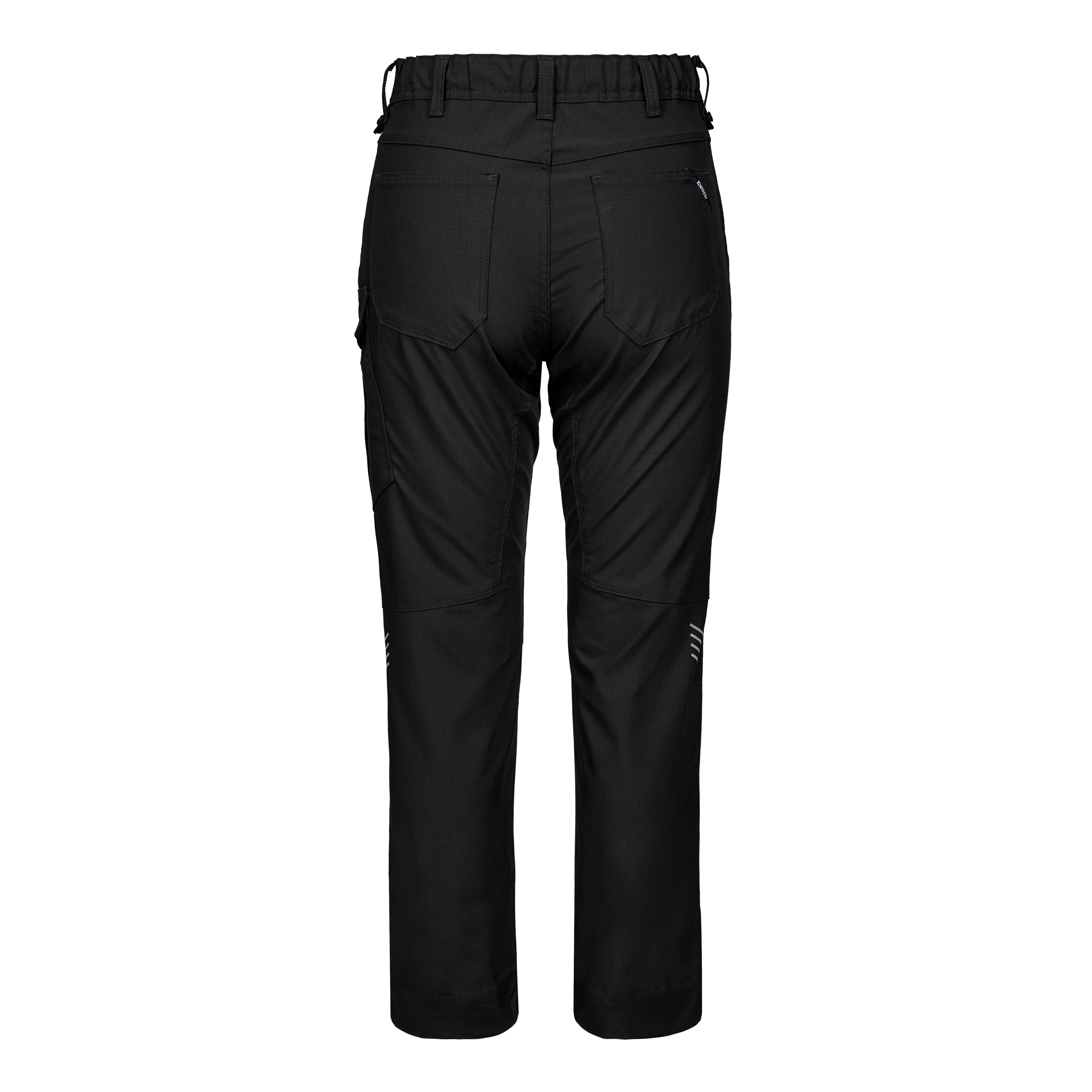 Engel Workwear Entire dame servicebukser med 2-vejs stræk - Sort [20] / 34