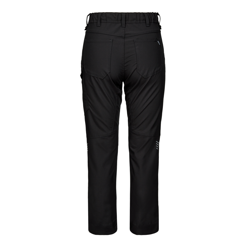 ENTIRE Damen Servicehose mit 2-Wege-Stretch – Schwarz (Rücken)