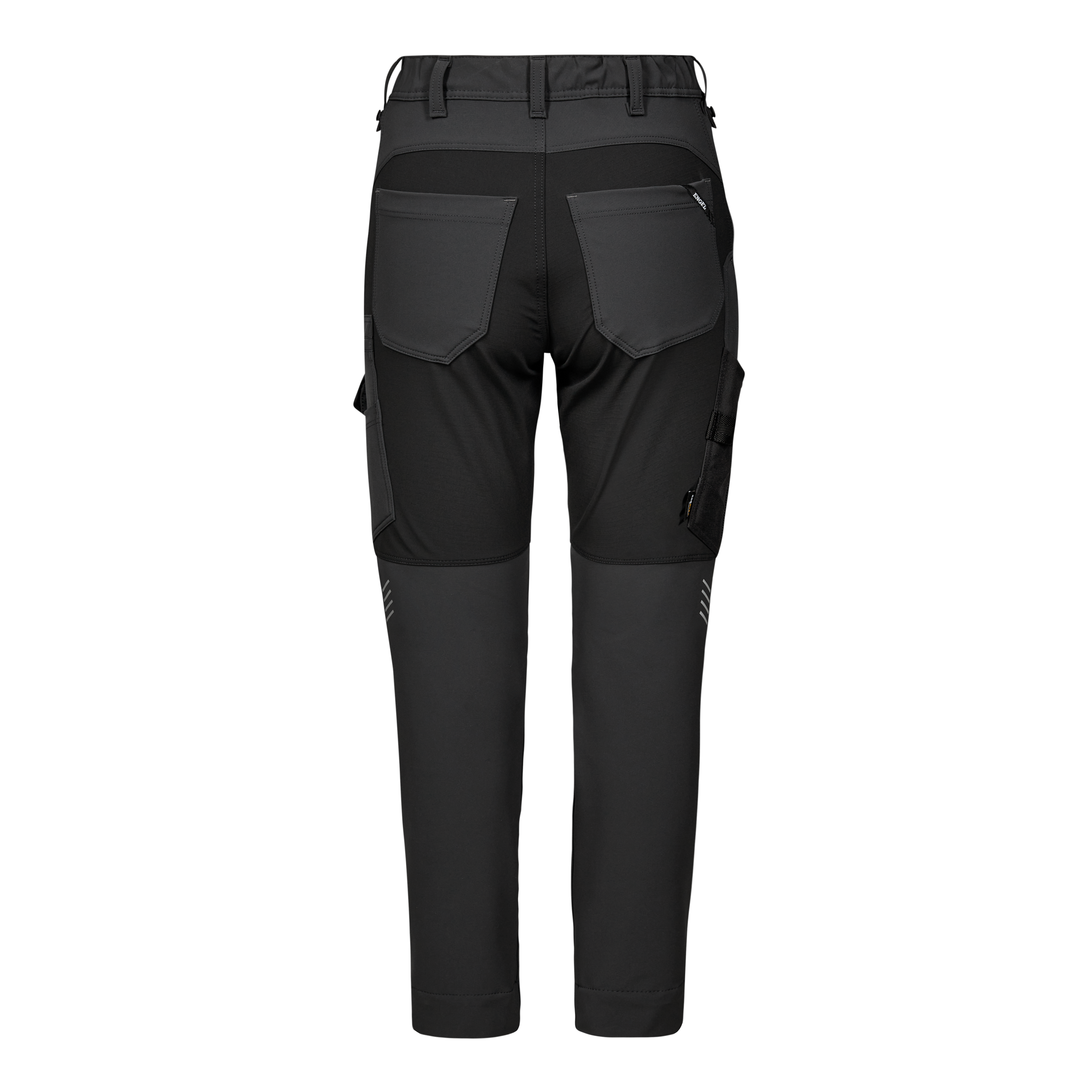 Engel Workwear Entire dame arbejdsbukser med 4-vejs stræk - Antrazitgrå/Sort [7920] / 34