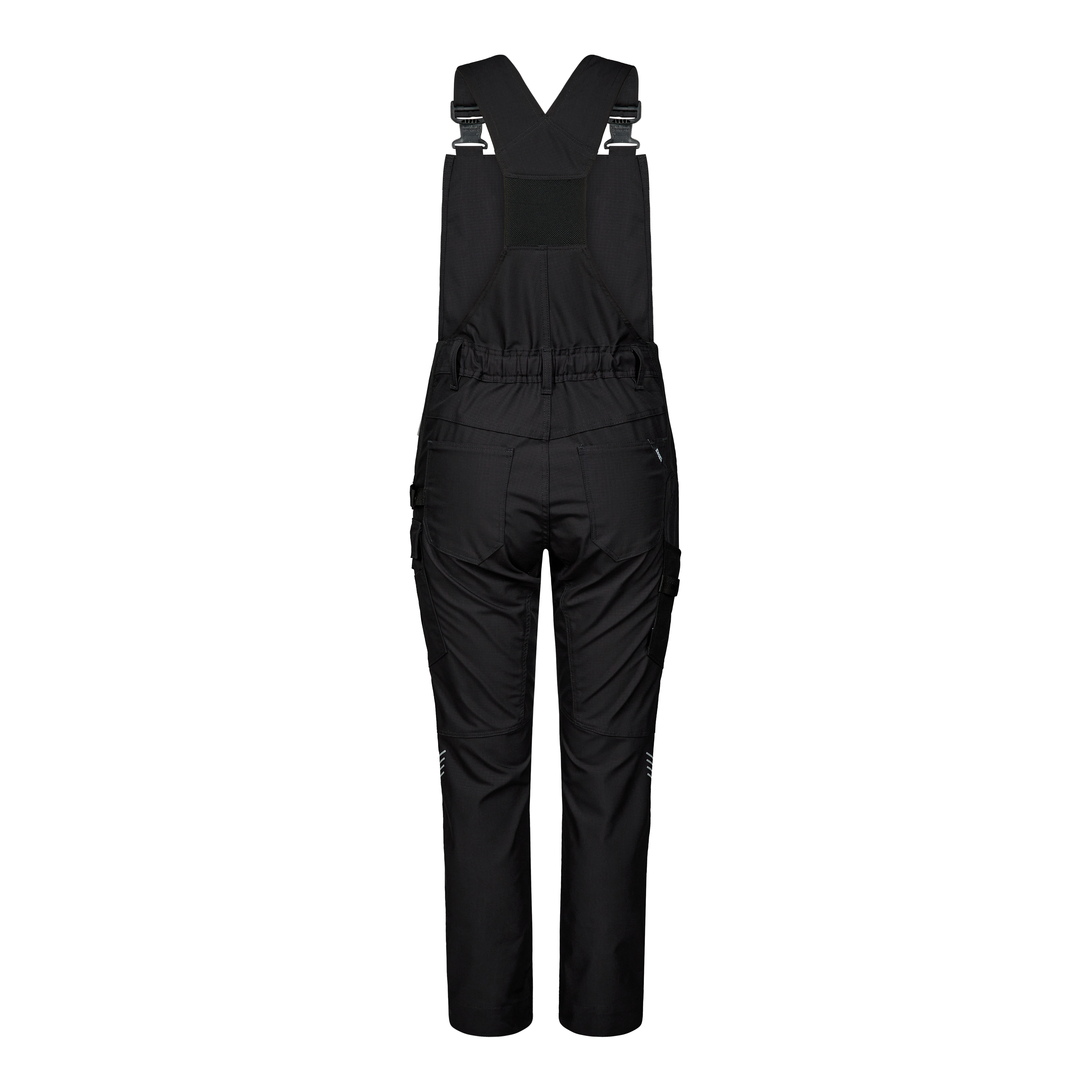 Engel Workwear Entire dame overall med 2-vejs stræk - Sort [20] / 34