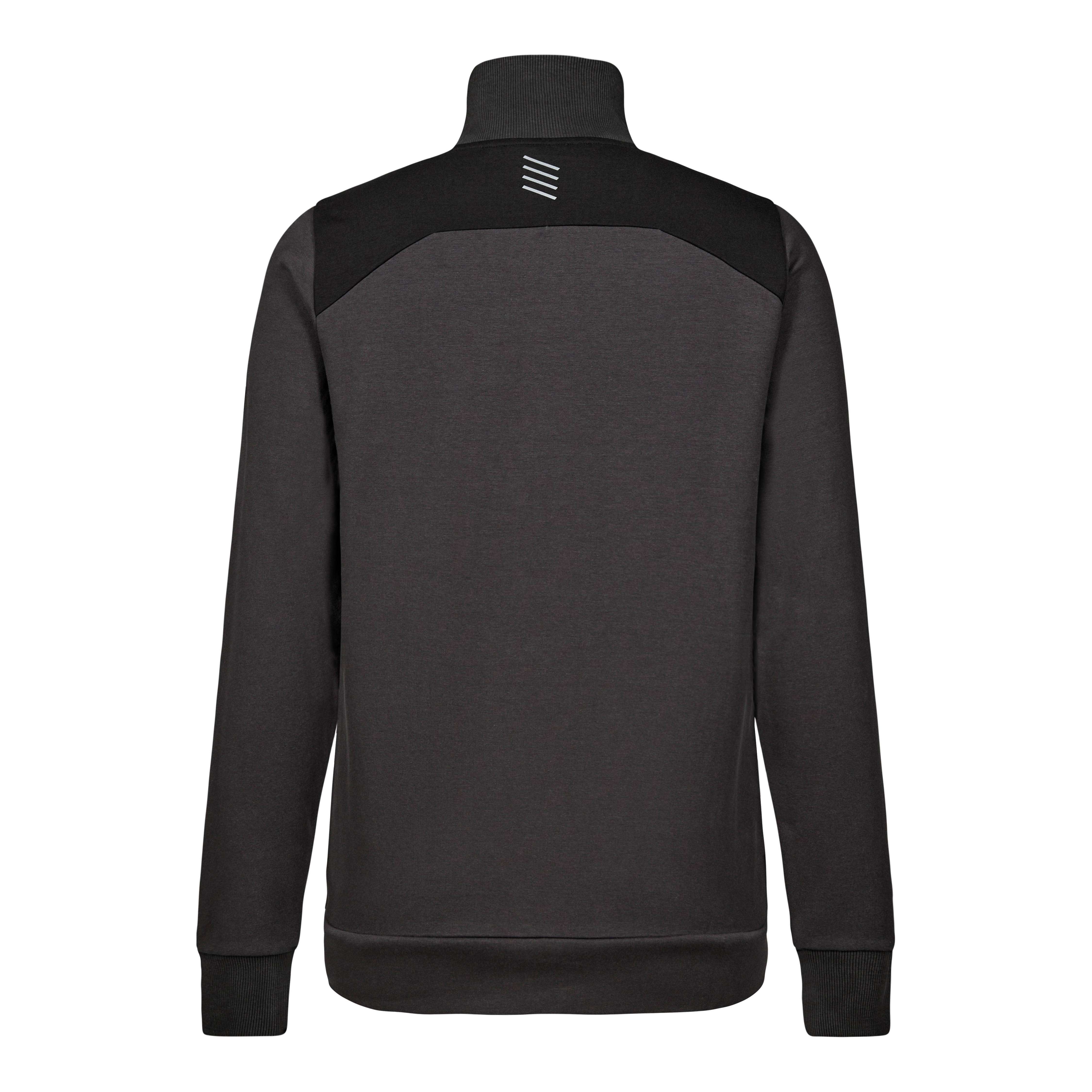 Engel Workwear Entire dame sweat cardigan med krave - Antrazitgrå/Sort [7920] / XS