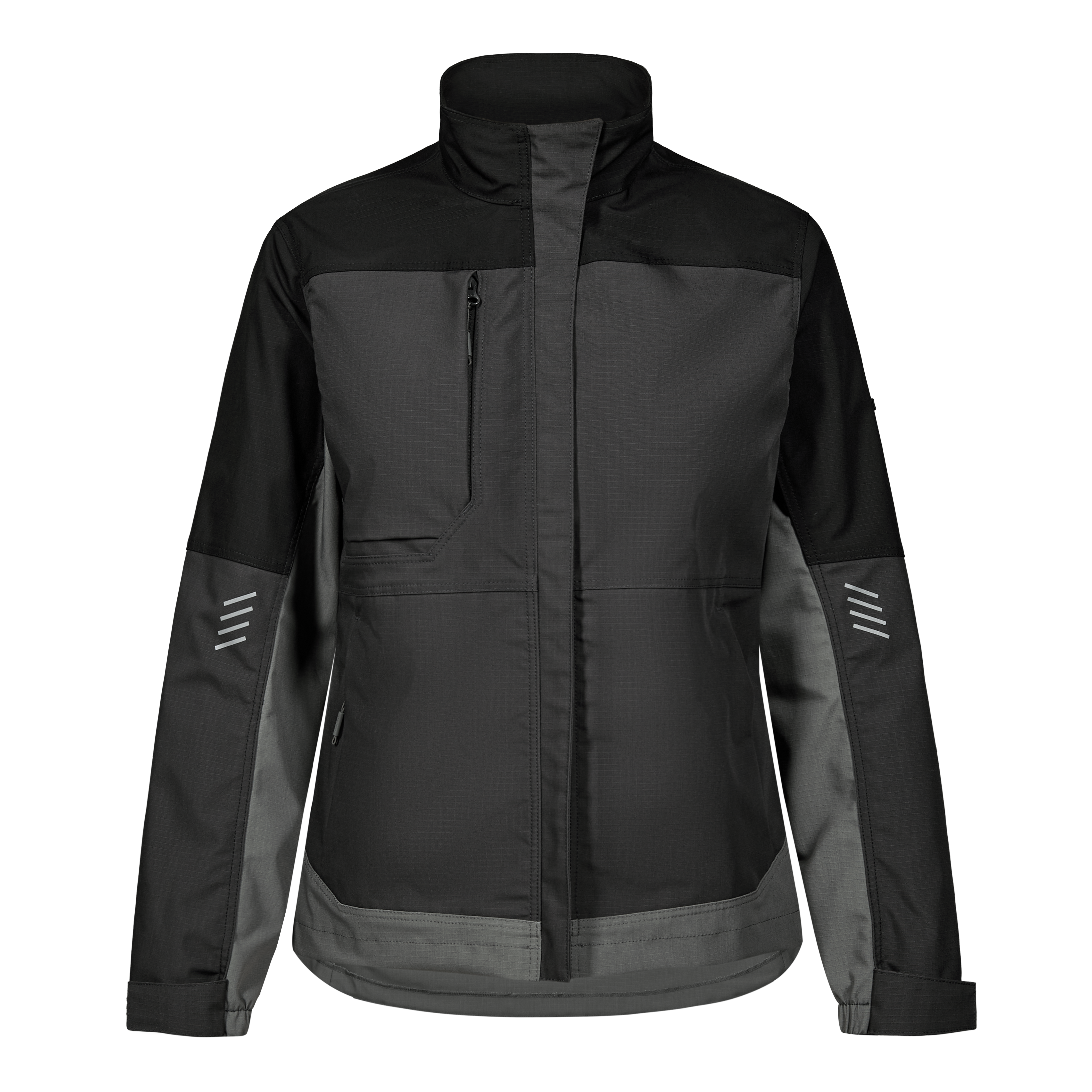 Engel Workwear Entire dame arbejdsjakke med 2-vejs stræk - Antrazitgrå/Sort [7920] / XS