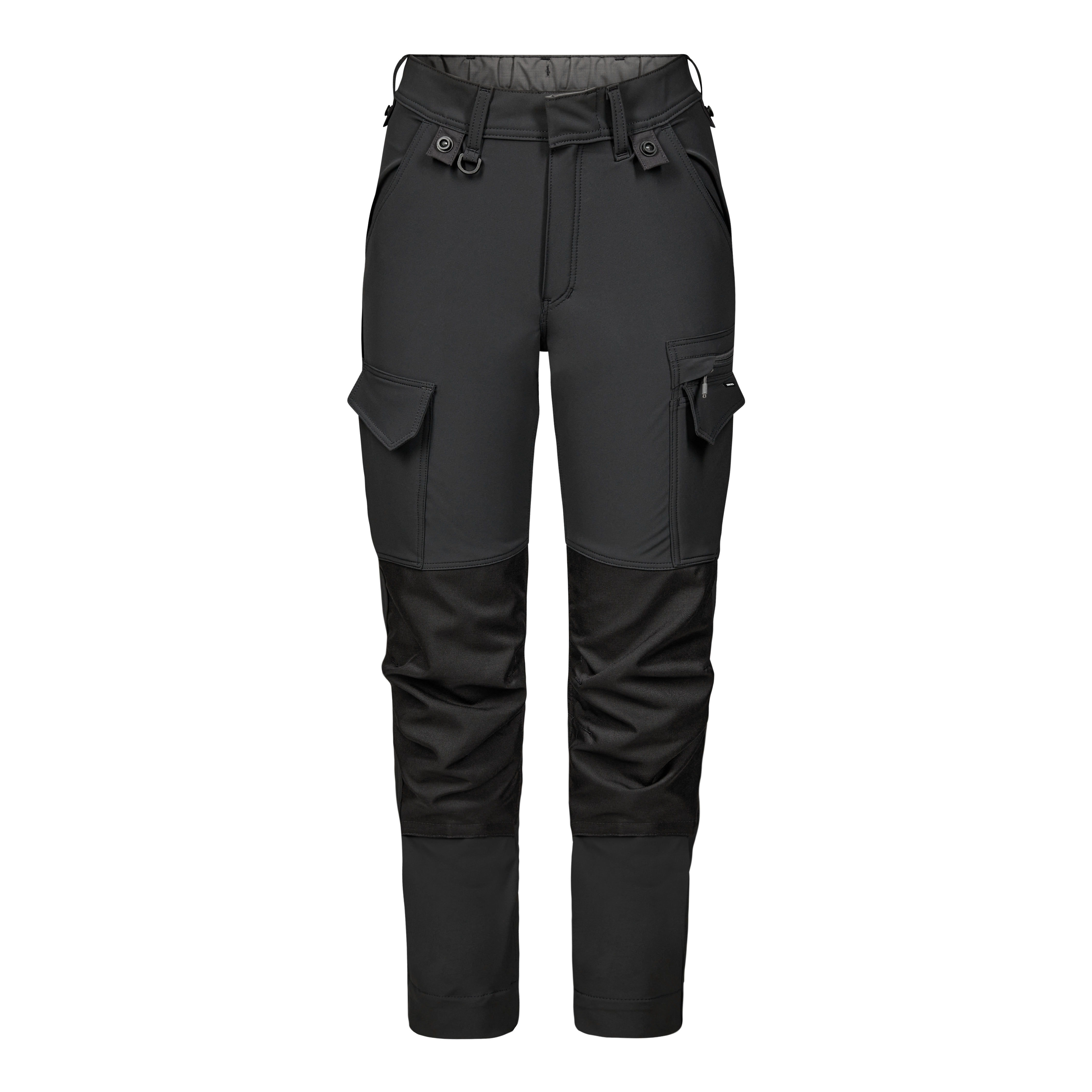 Engel Workwear Entire dame arbejdsbukser med 4-vejs stræk - Antrazitgrå/Sort [7920] / 34