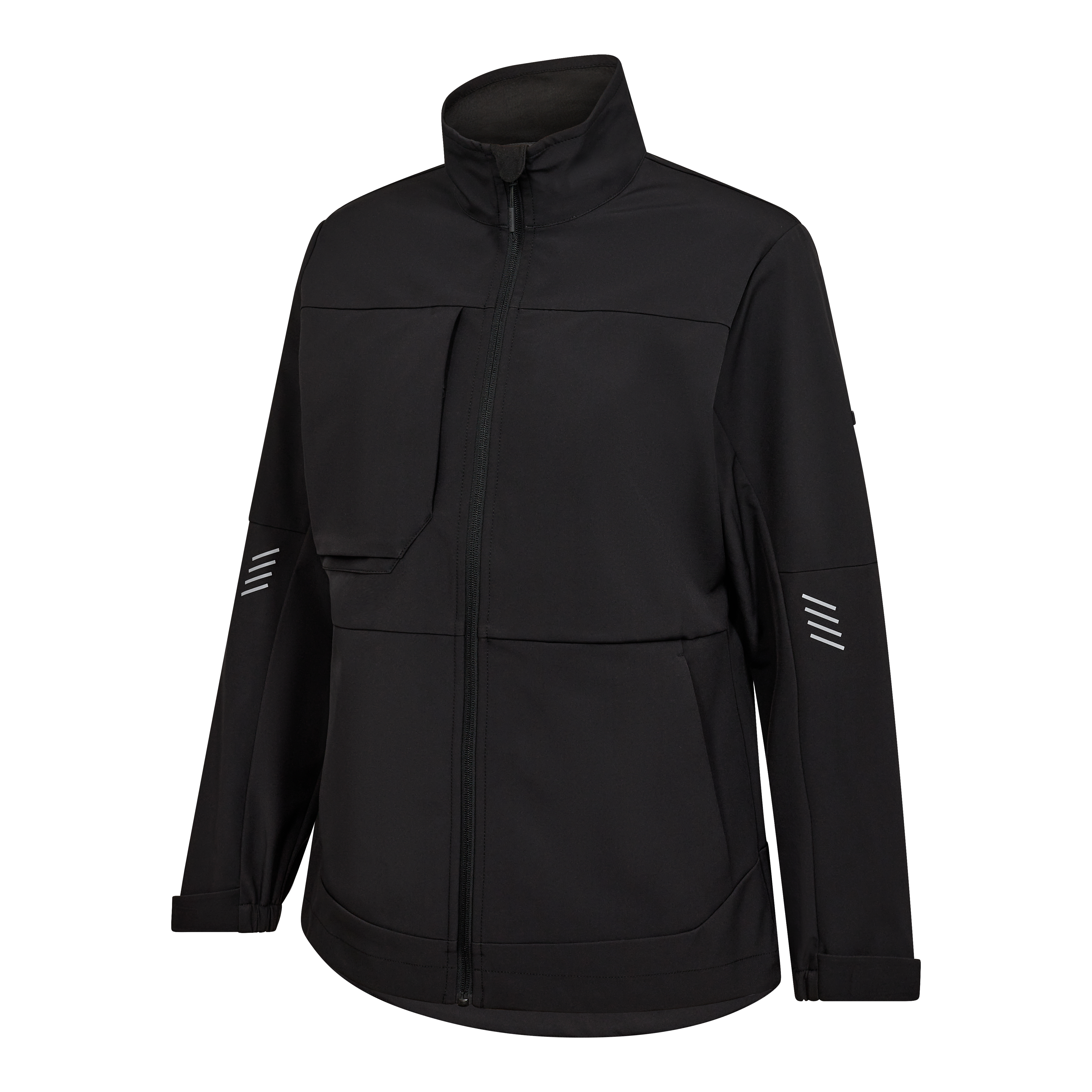 Engel Workwear Entire dame softshelljakke - Sort [20] / XS