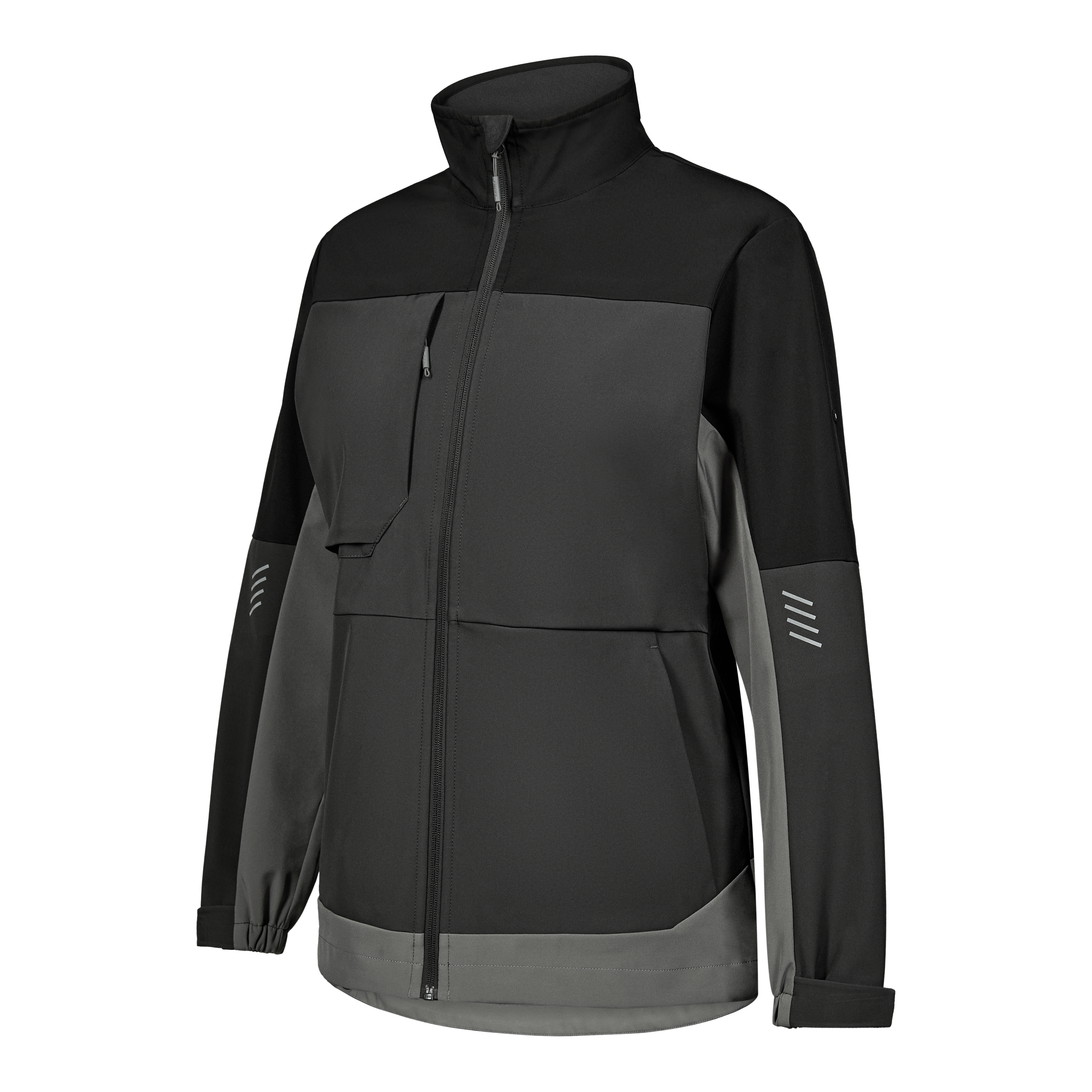 Engel Workwear Entire dame softshelljakke - Antrazitgrå/Sort [7920] / XS