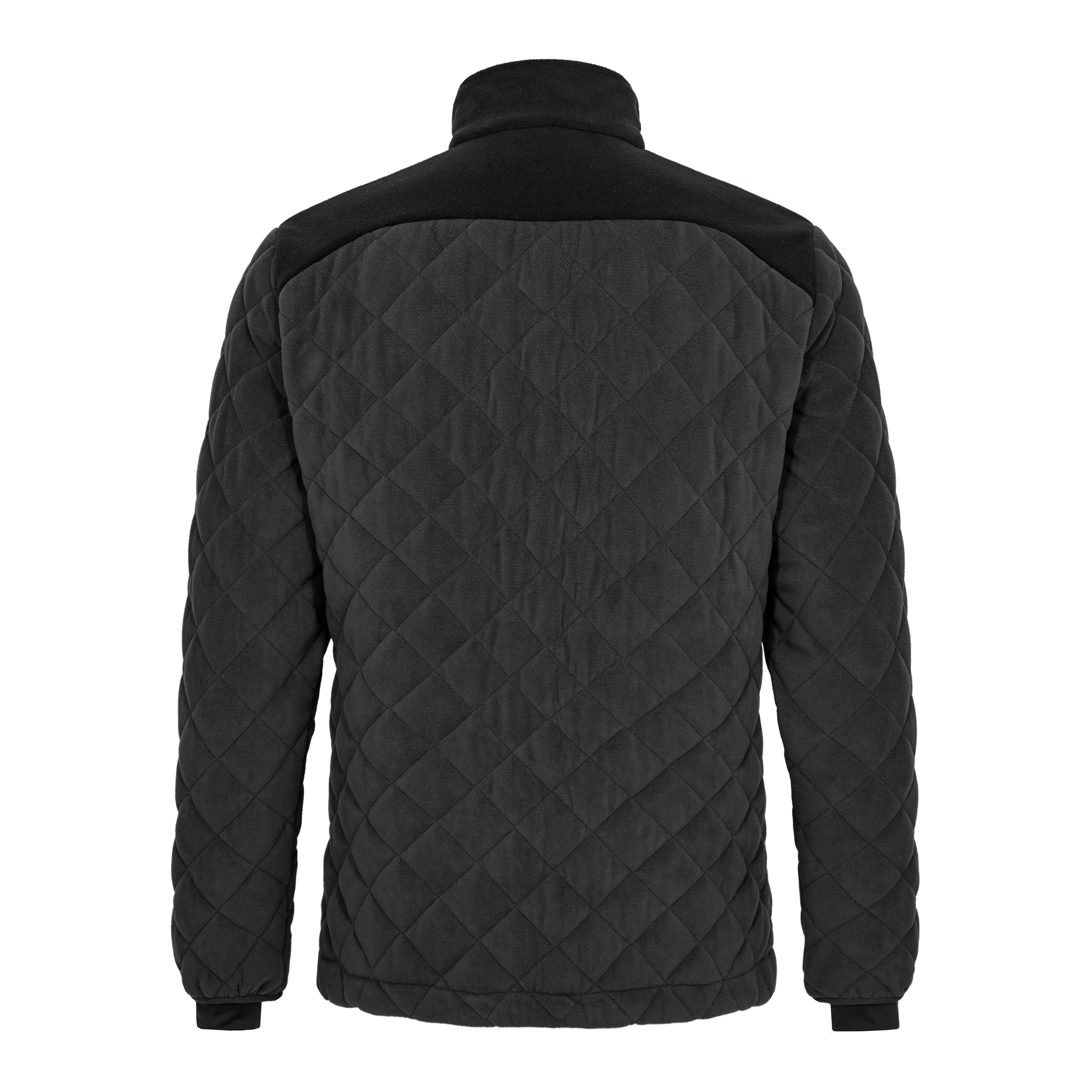 Engel Workwear Entire quiltet fleecejakke - Antrazitgrå/Sort [7920] / XS