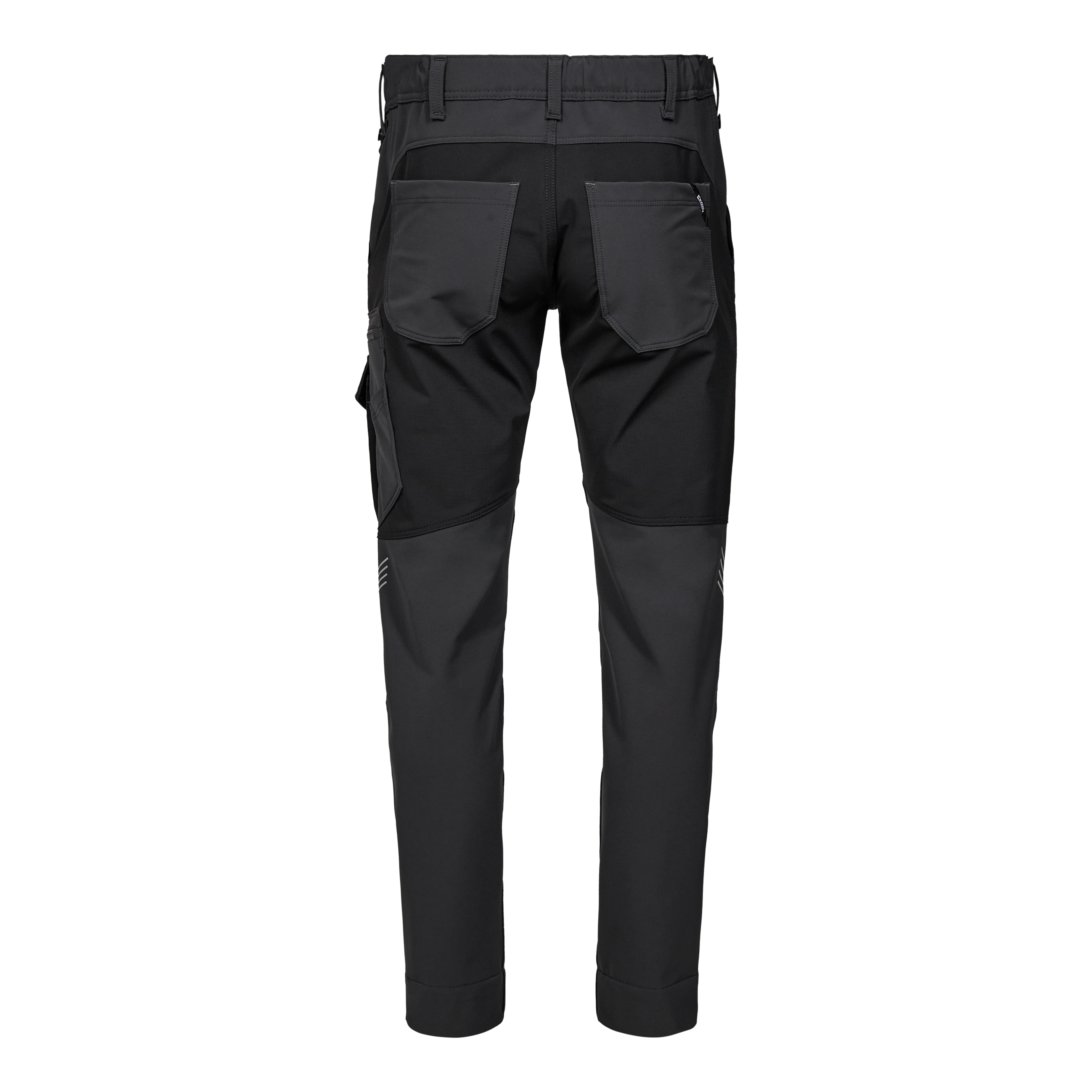 Engel Workwear Entire servicebukser med 4-vejs stræk - Antrazitgrå/Sort [7920] / K80