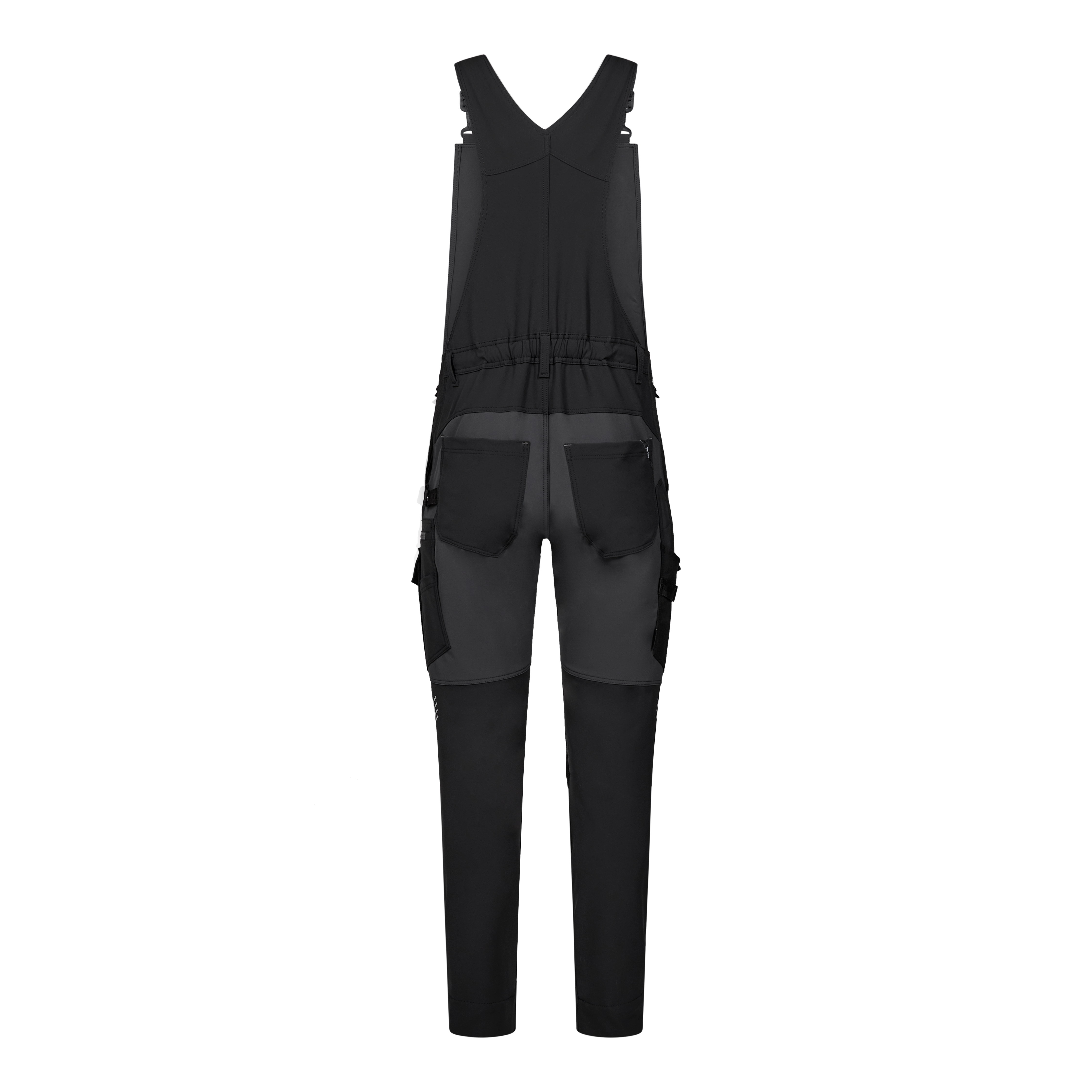 Engel Workwear Entire overall med 4-vejs stræk - Sort/Antrazitgrå [2079] / K80