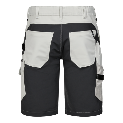 Entire Work Shorts with 4-way stretch - Bone White / Anthracite