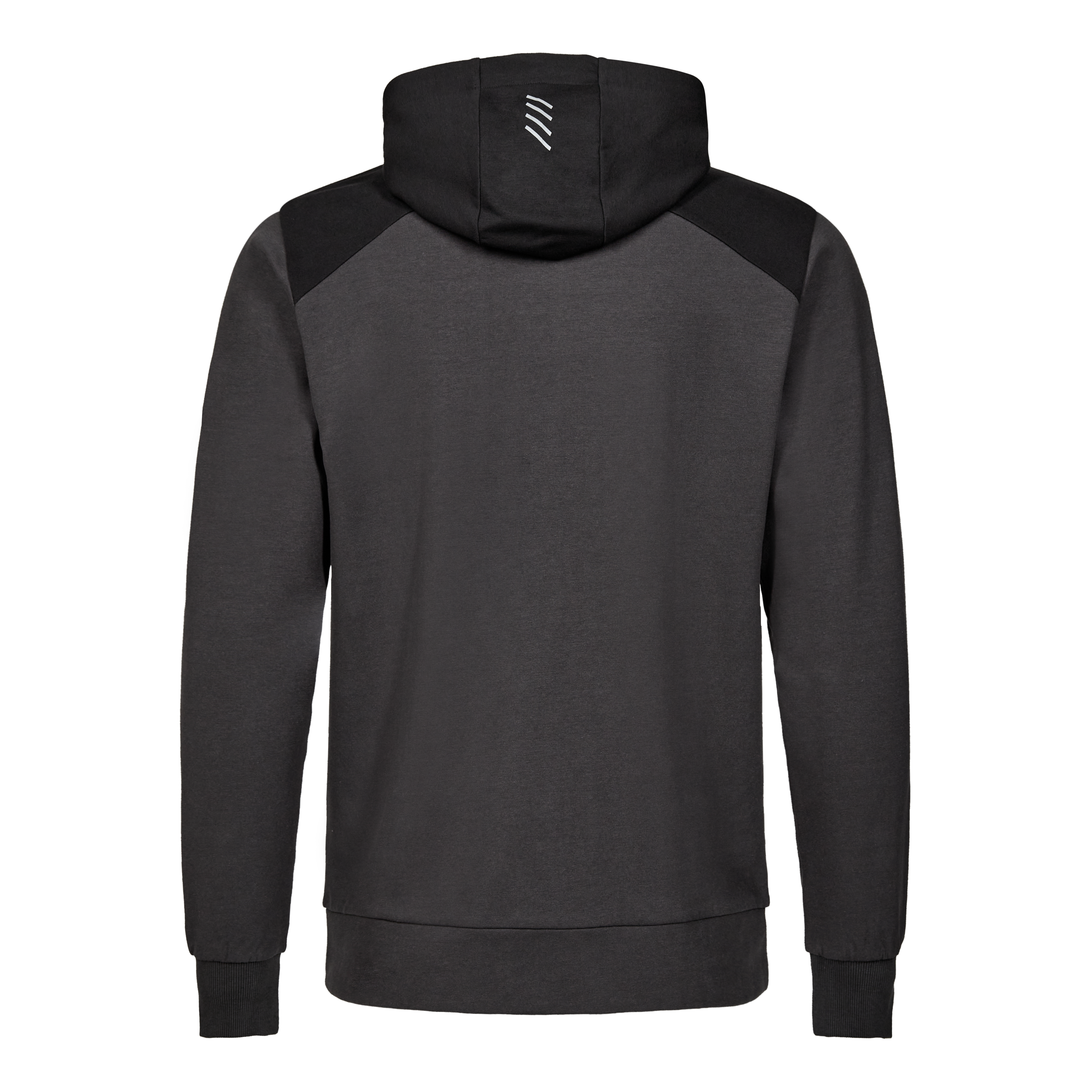 Engel Workwear Entire sweat cardigan med hætte - Antrazitgrå/Sort [7920] / XS