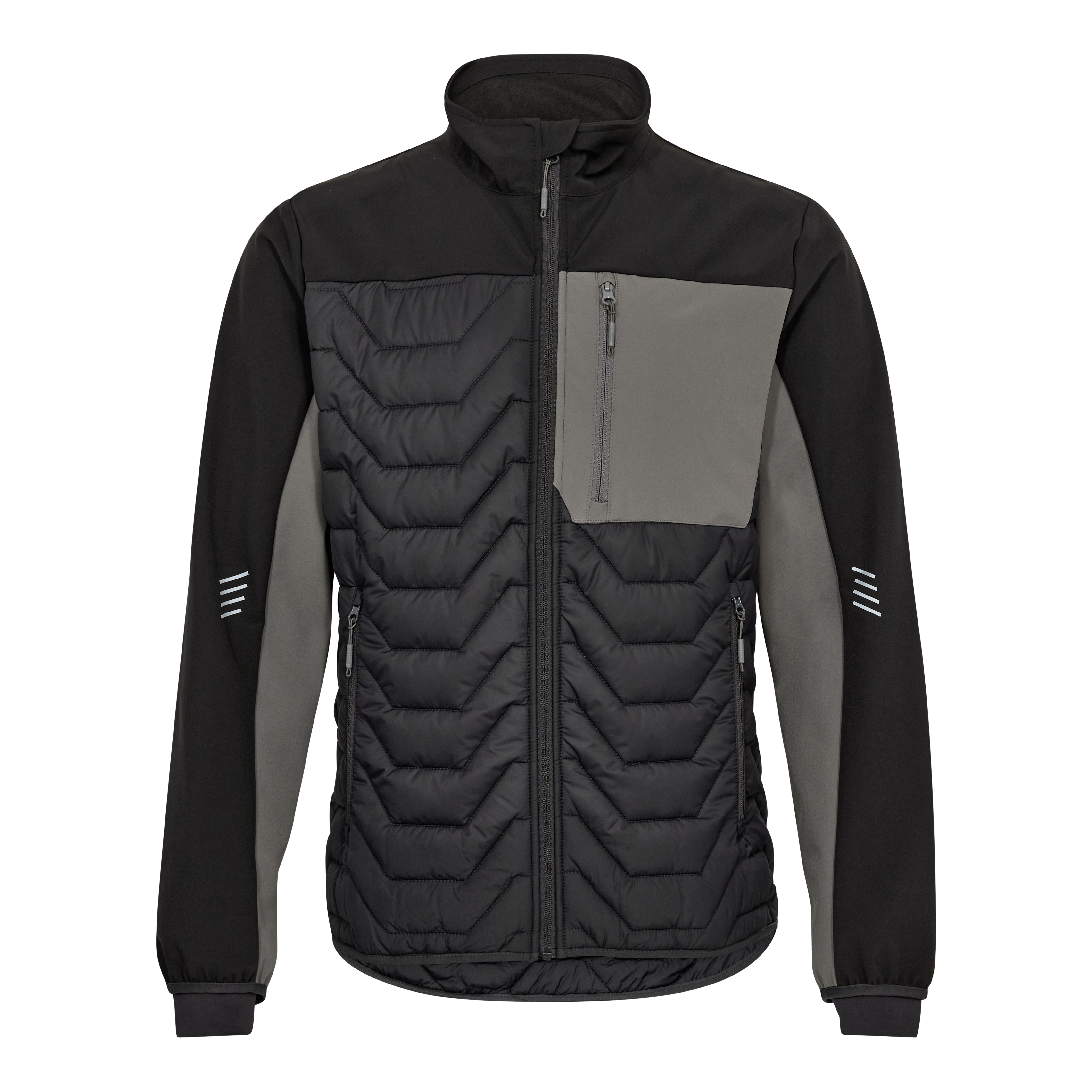 Engel Workwear Entire quiltet jakke - Antrazitgrå/Sort [7920] / XS