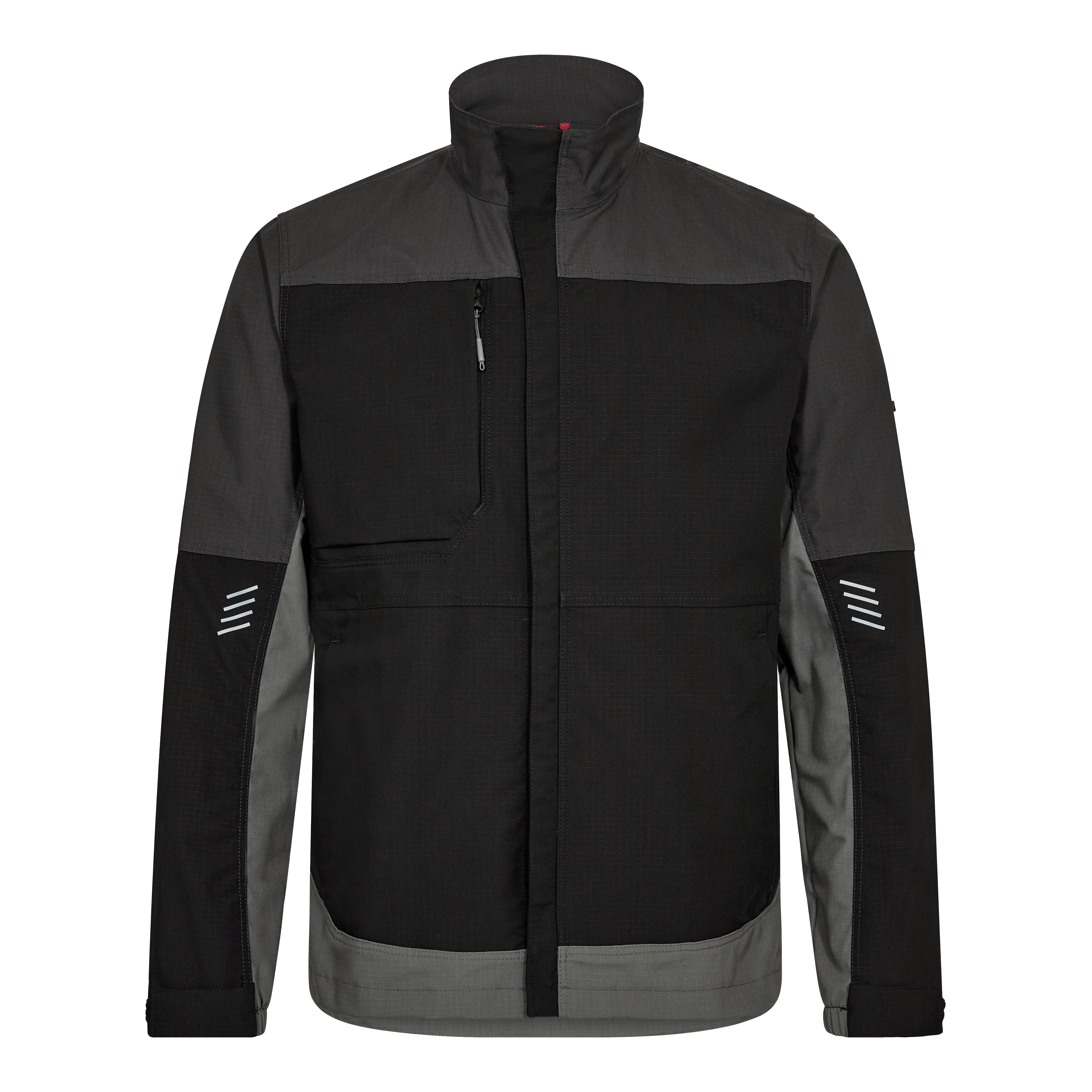 Engel Workwear Entire arbejdsjakke med 2-vejs stræk - Sort/Antrazitgrå [2079] / XS