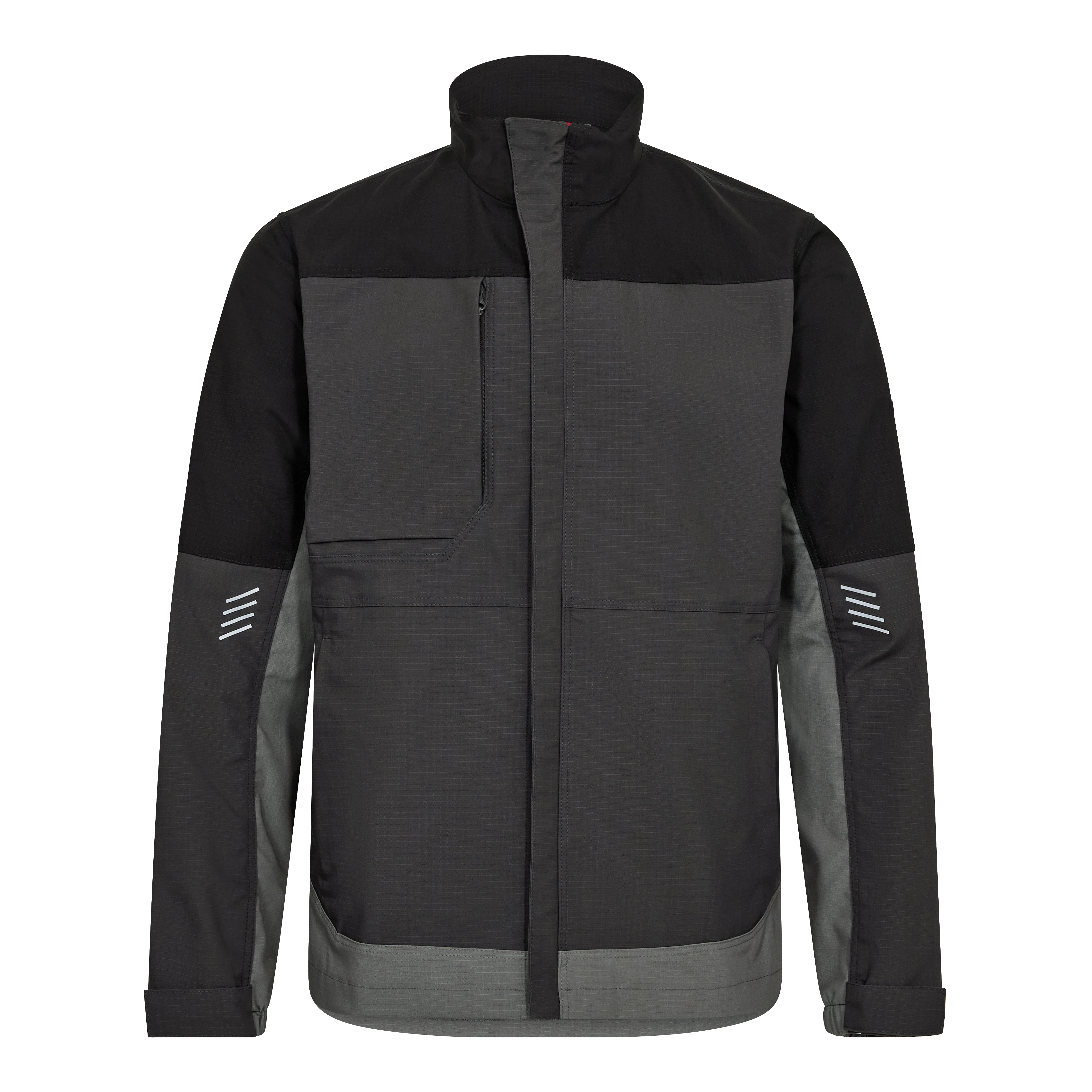 Engel Workwear Entire arbejdsjakke med 2-vejs stræk - Antrazitgrå/Sort [7920] / XS