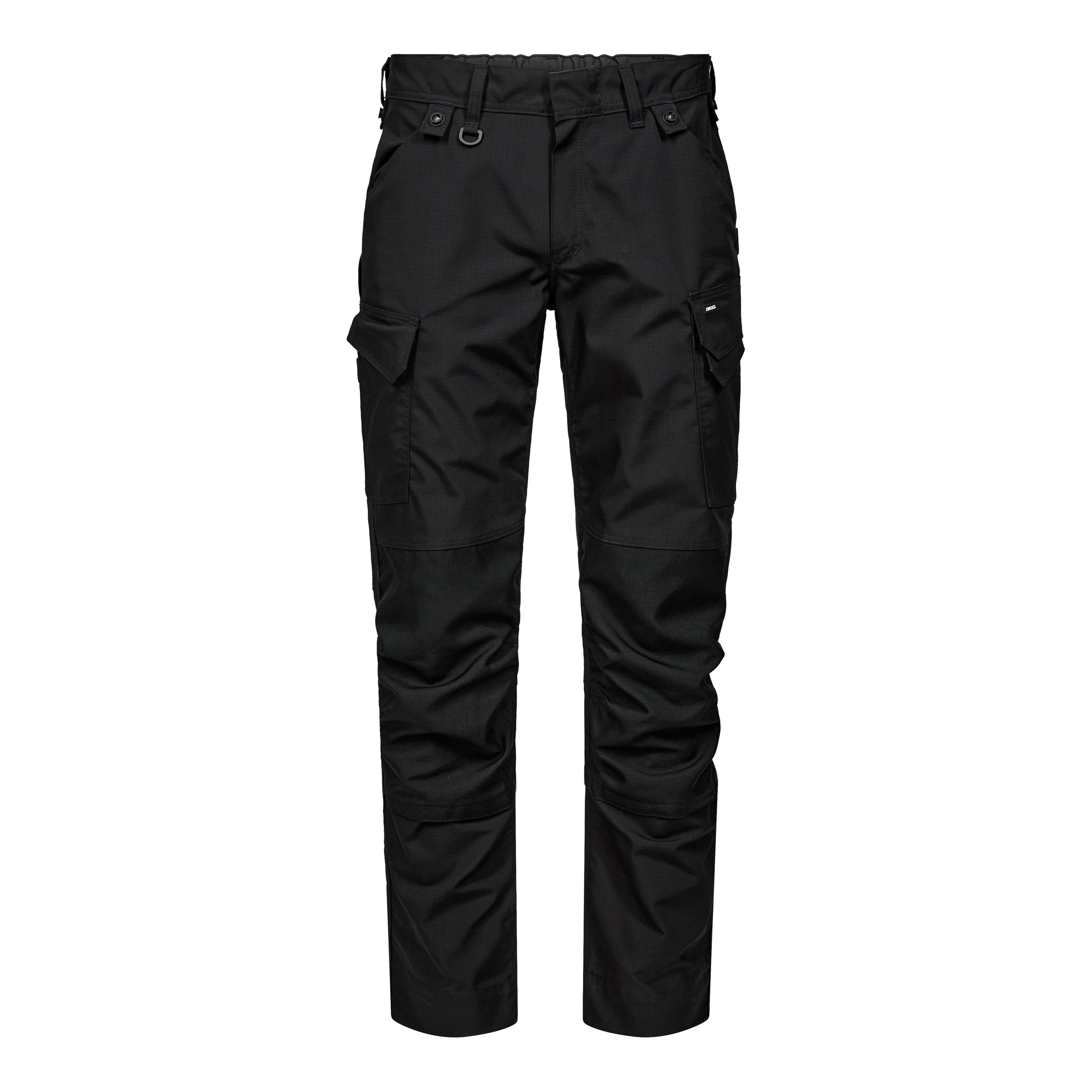 Engel Workwear Entire arbejdsbukser med 2-vejs stræk - Sort [20] / K80