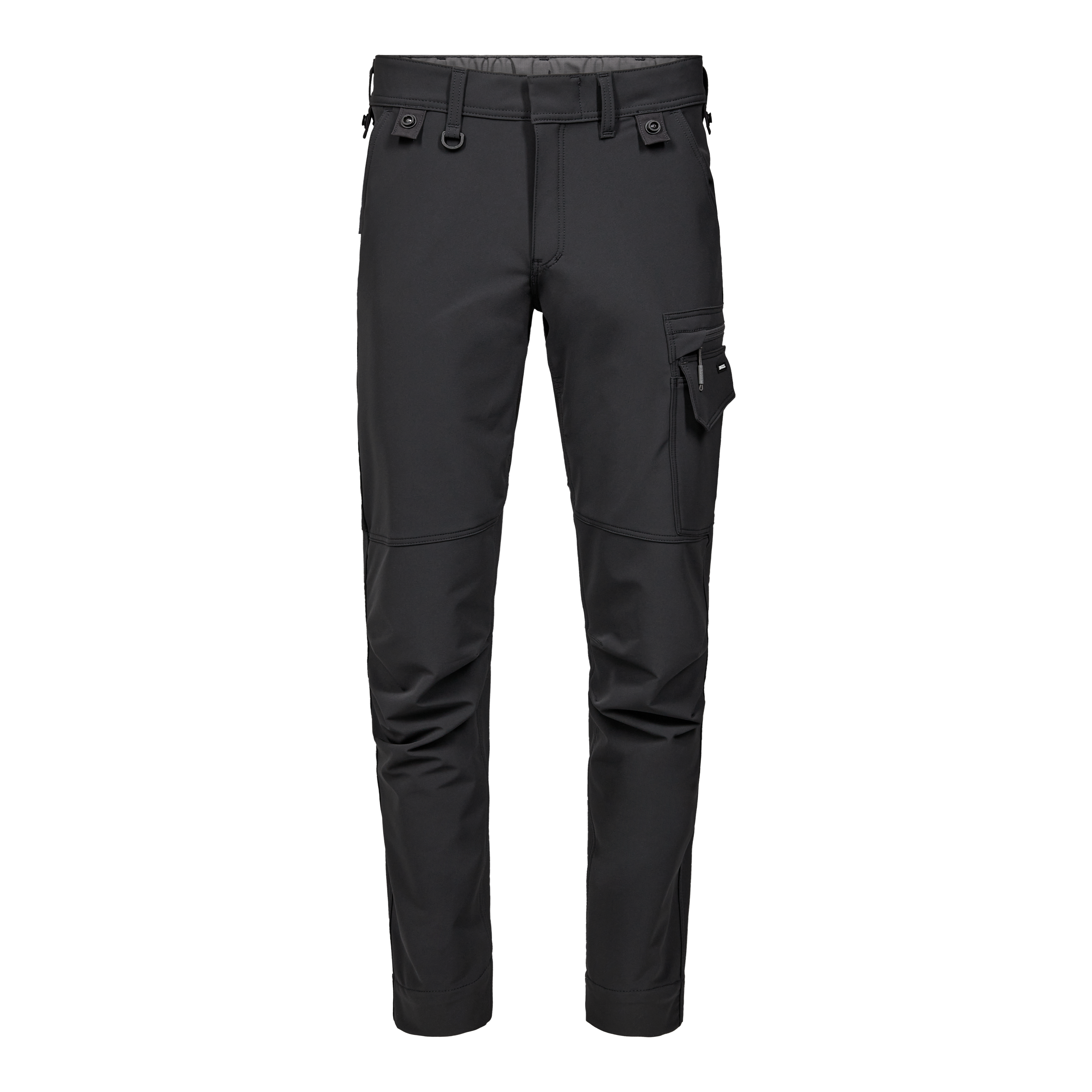 Engel Workwear Entire servicebukser med 4-vejs stræk - Antrazitgrå/Sort [7920] / K80