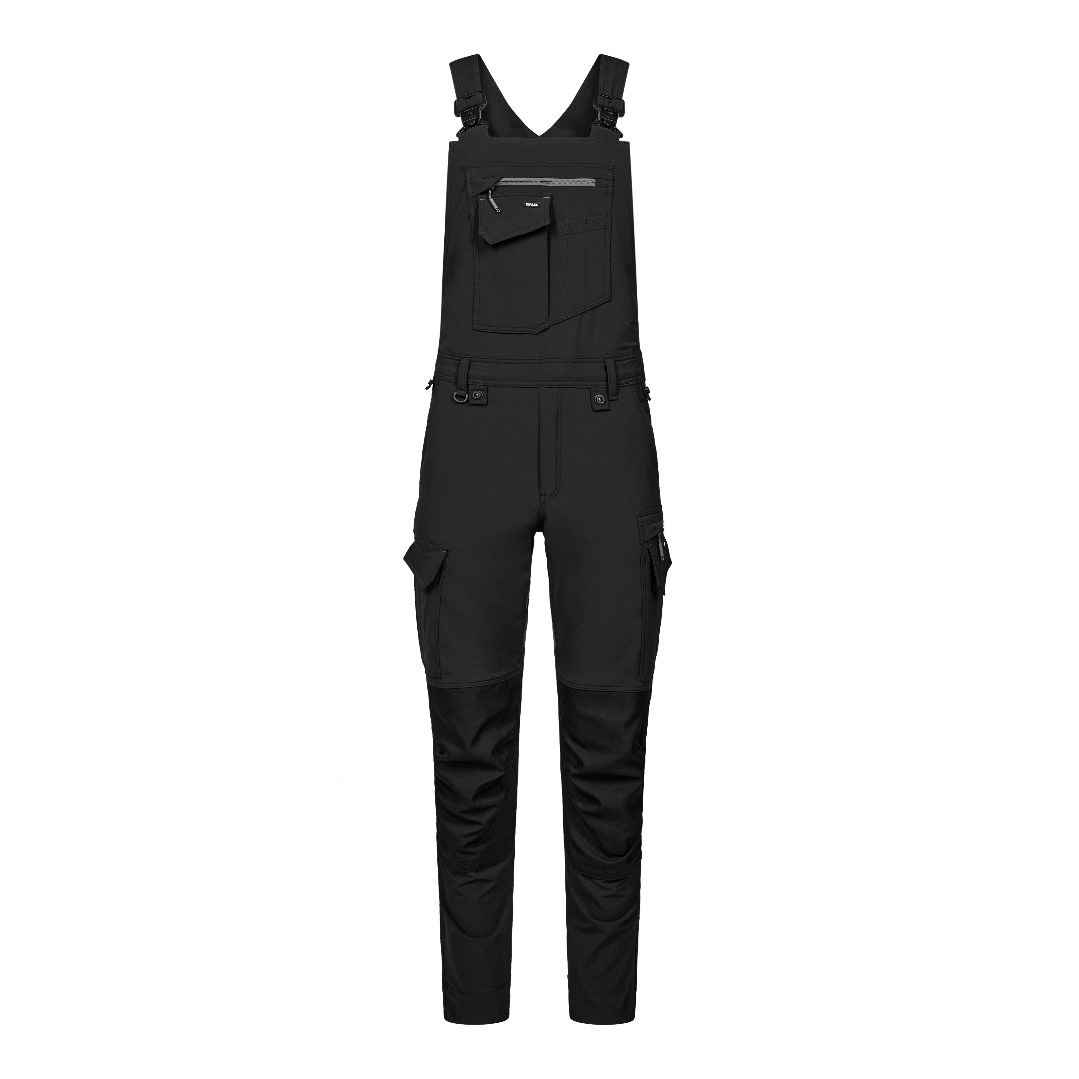 Engel Workwear Entire overall med 4-vejs stræk - Sort/Antrazitgrå [2079] / K80