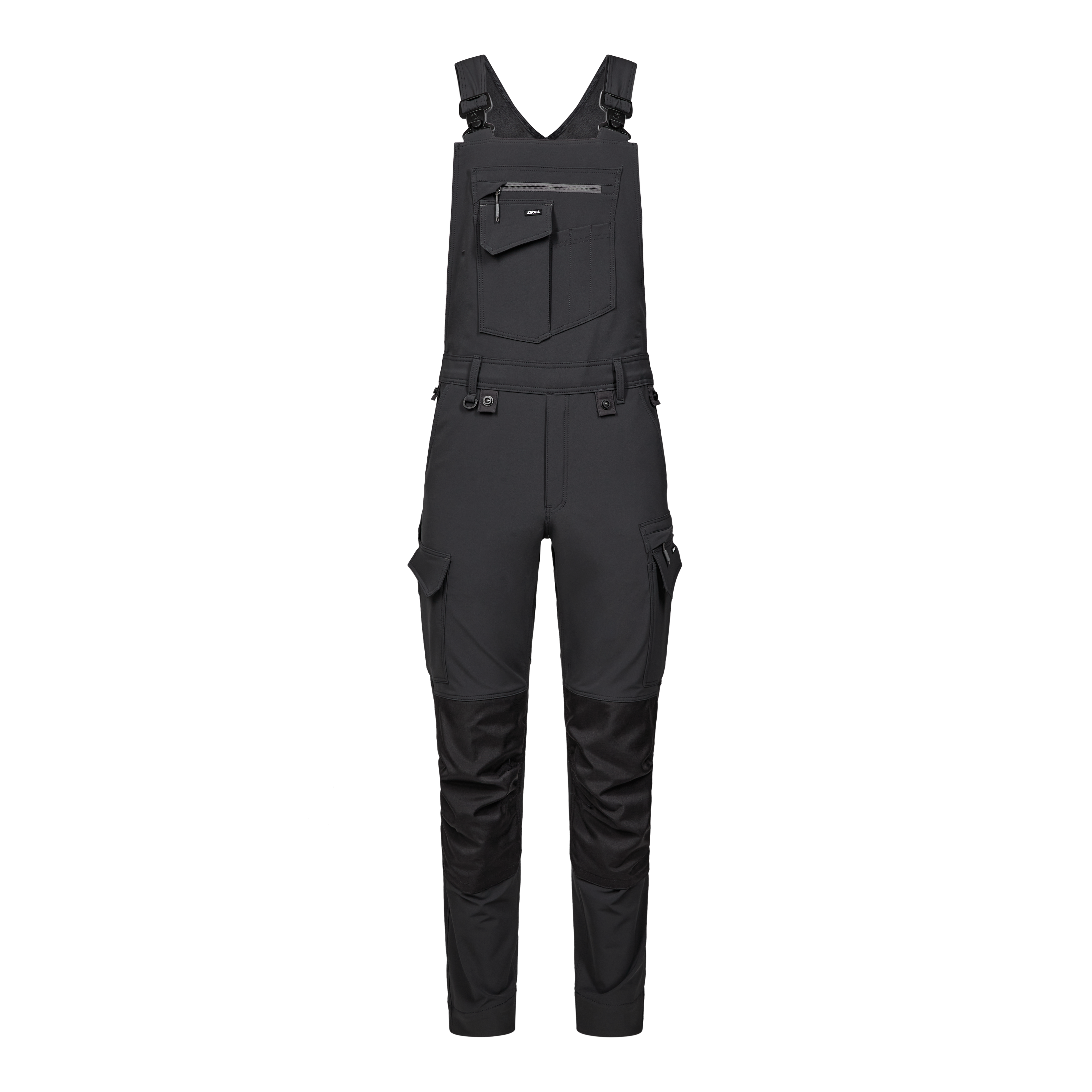Engel Workwear Entire overall med 4-vejs stræk - Antrazitgrå/Sort [7920] / K80