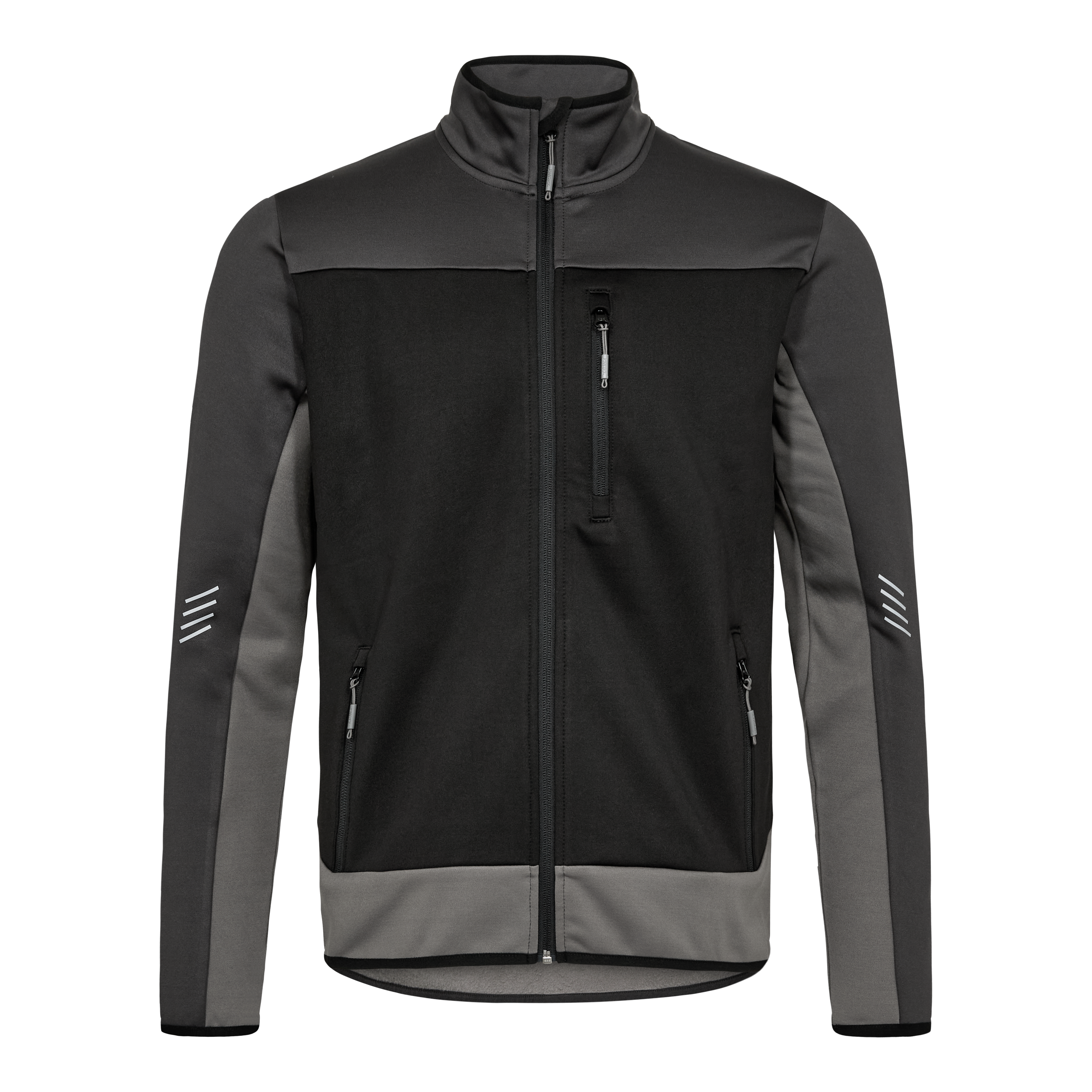 Engel Workwear Entire midlayer cardigan - Sort/Antrazitgrå [2079] / XS