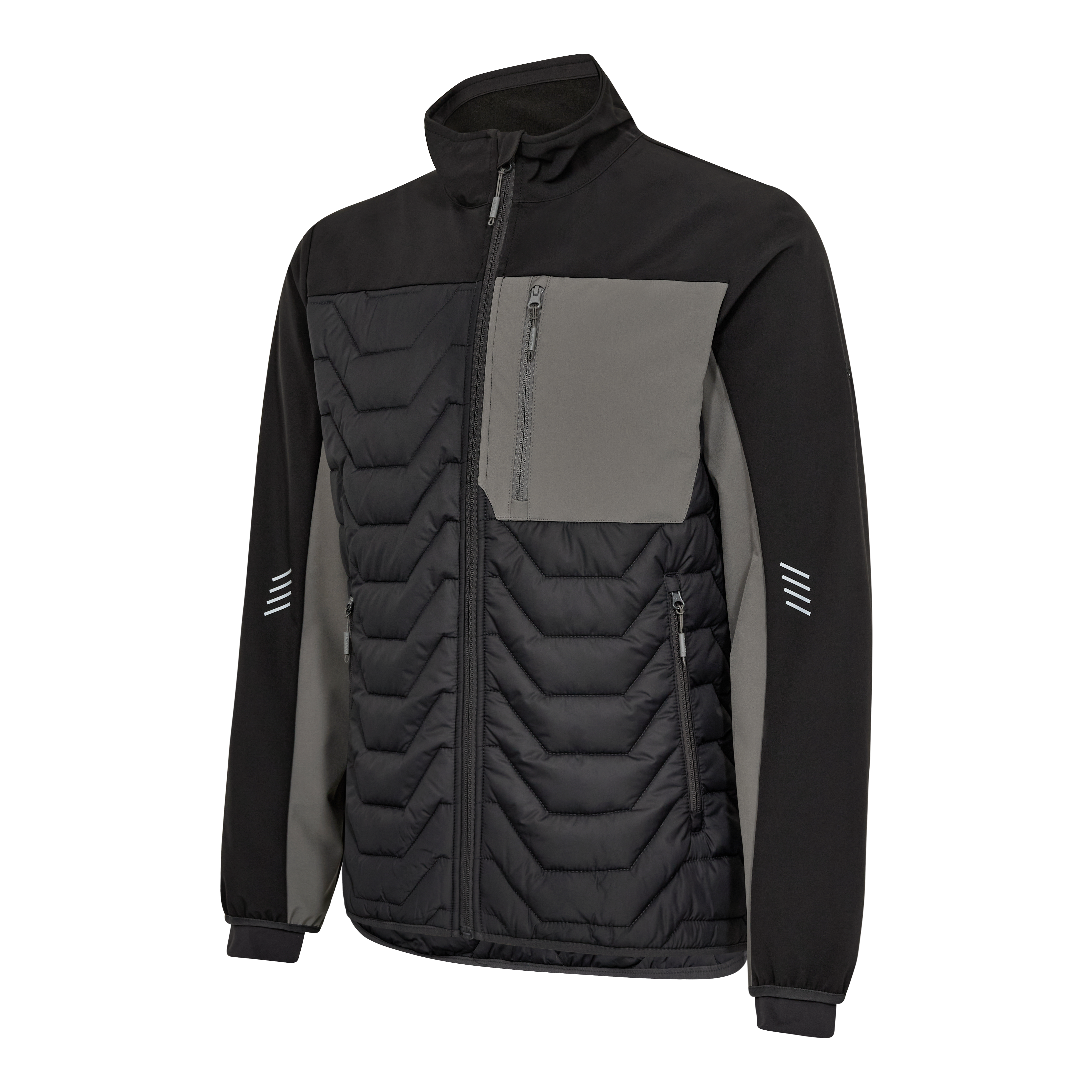 Engel Workwear Entire quiltet jakke - Antrazitgrå/Sort [7920] / XS