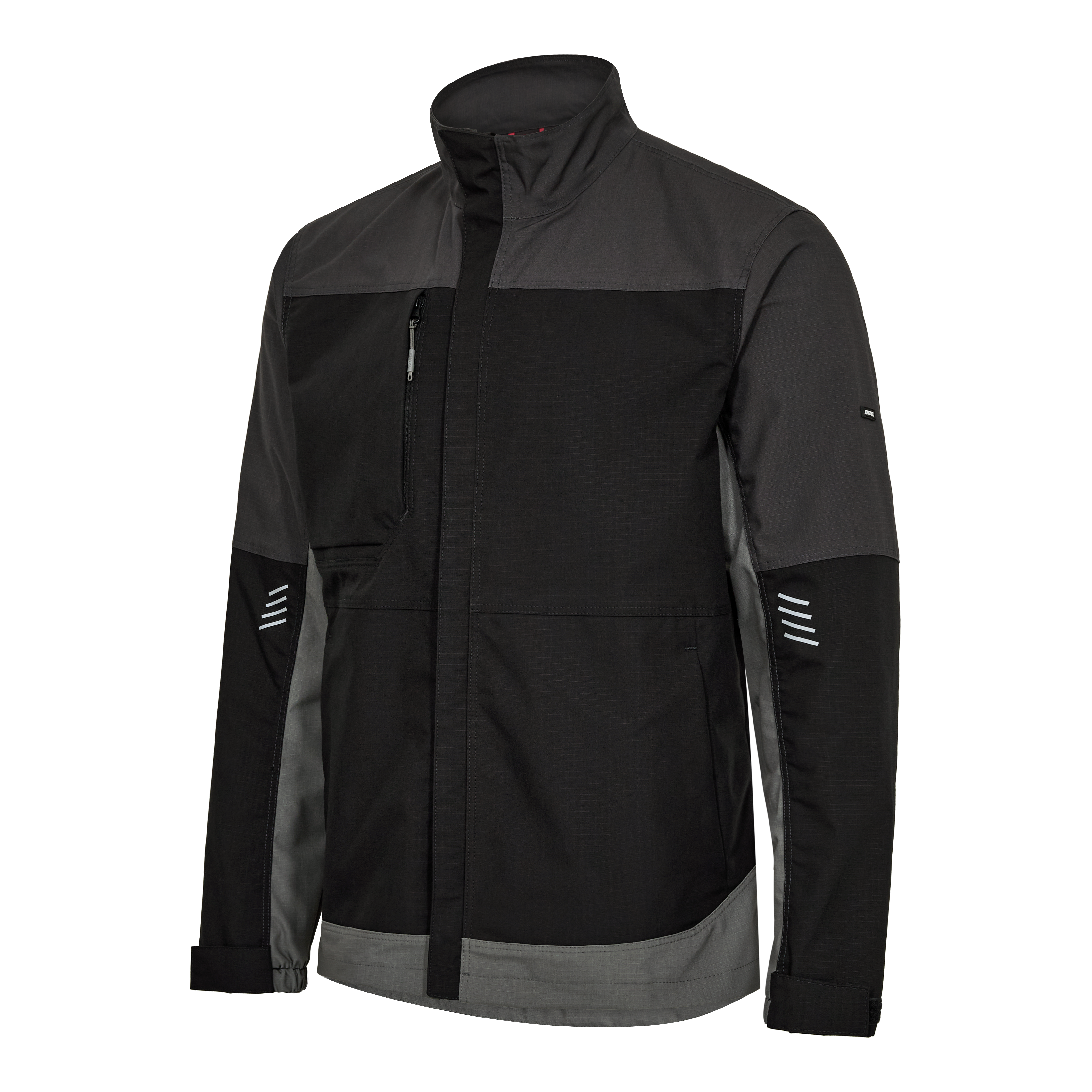 Engel Workwear Entire arbejdsjakke med 2-vejs stræk - Sort/Antrazitgrå [2079] / XS