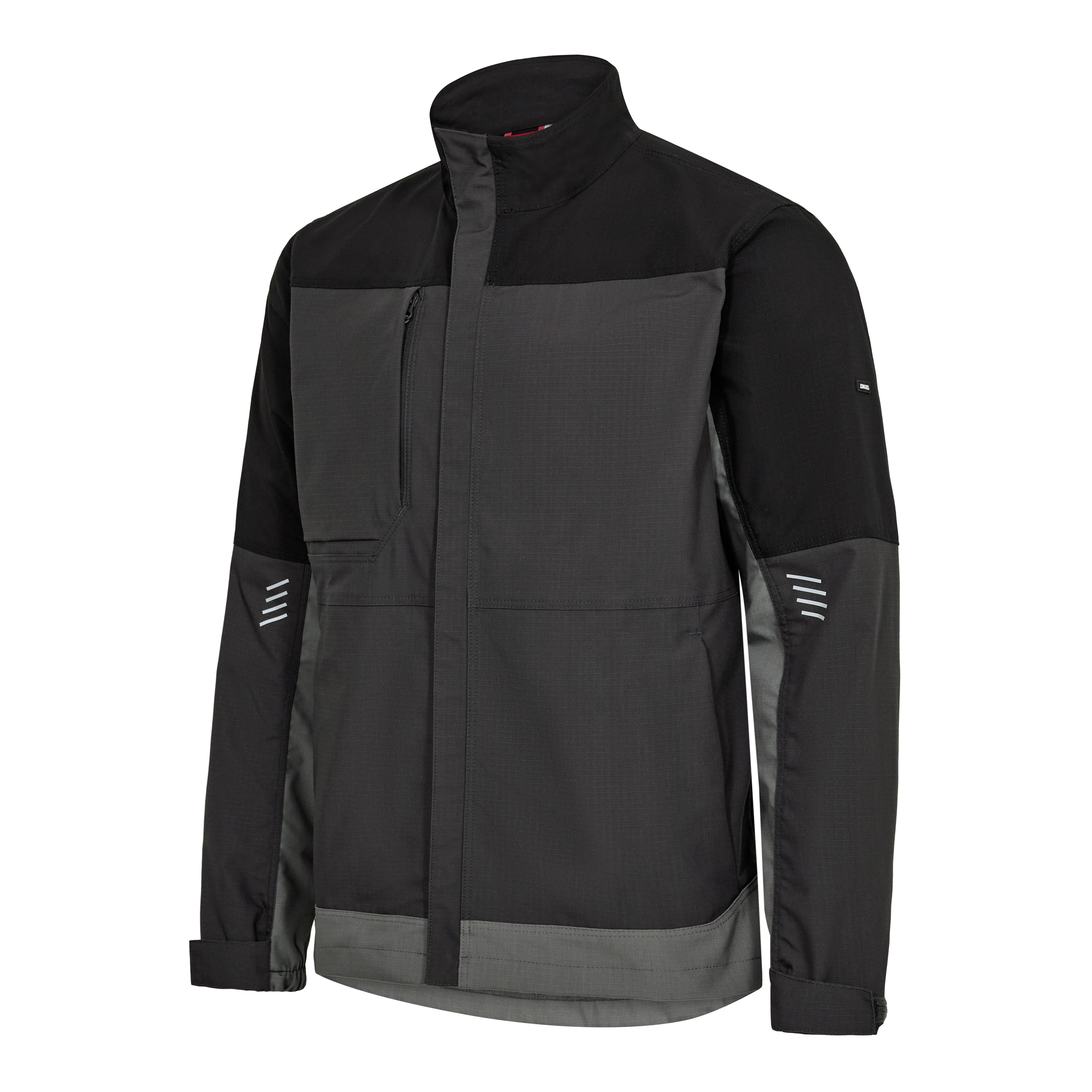 Engel Workwear Entire arbejdsjakke med 2-vejs stræk - Antrazitgrå/Sort [7920] / XS