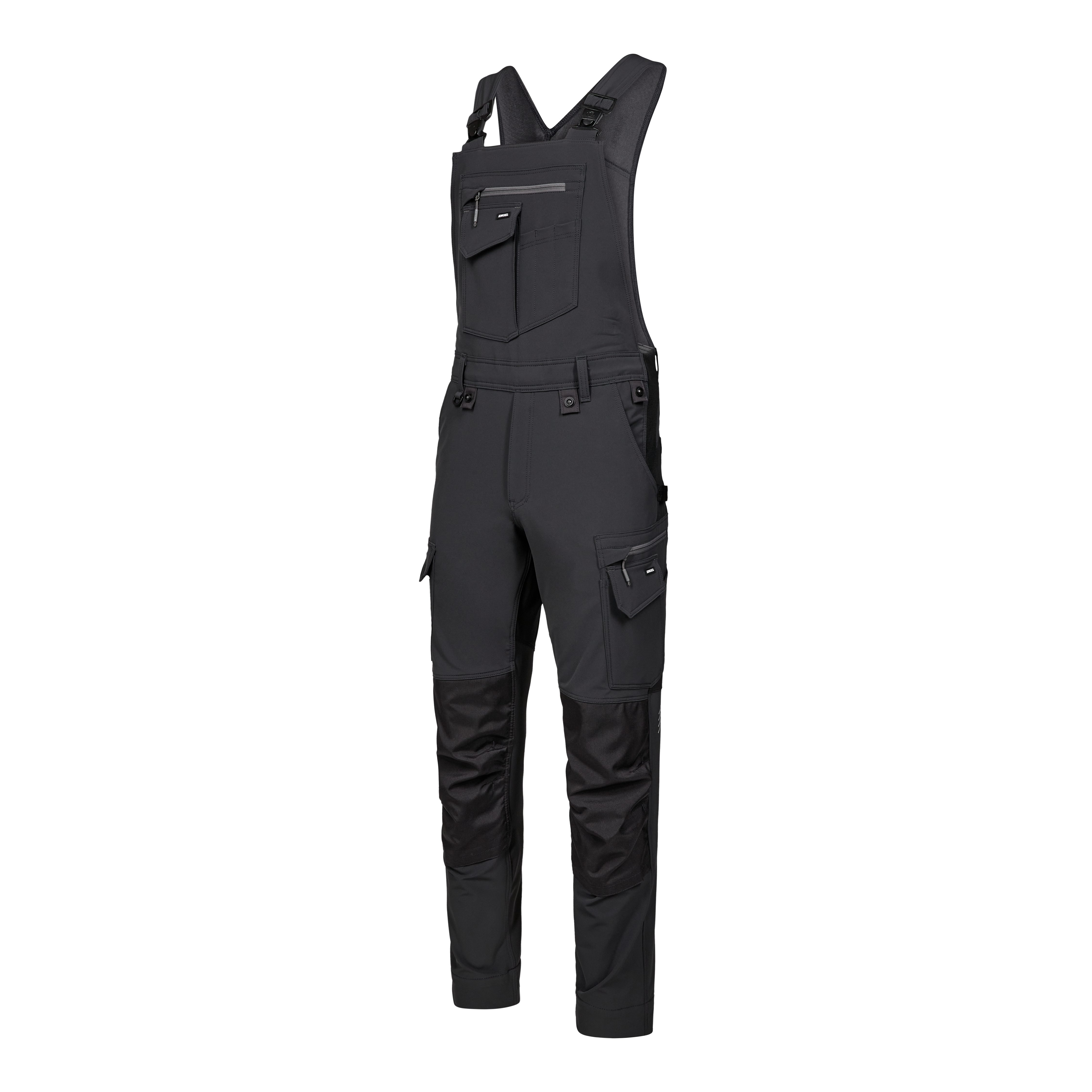 Engel Workwear Entire overall med 4-vejs stræk - Antrazitgrå/Sort [7920] / K80