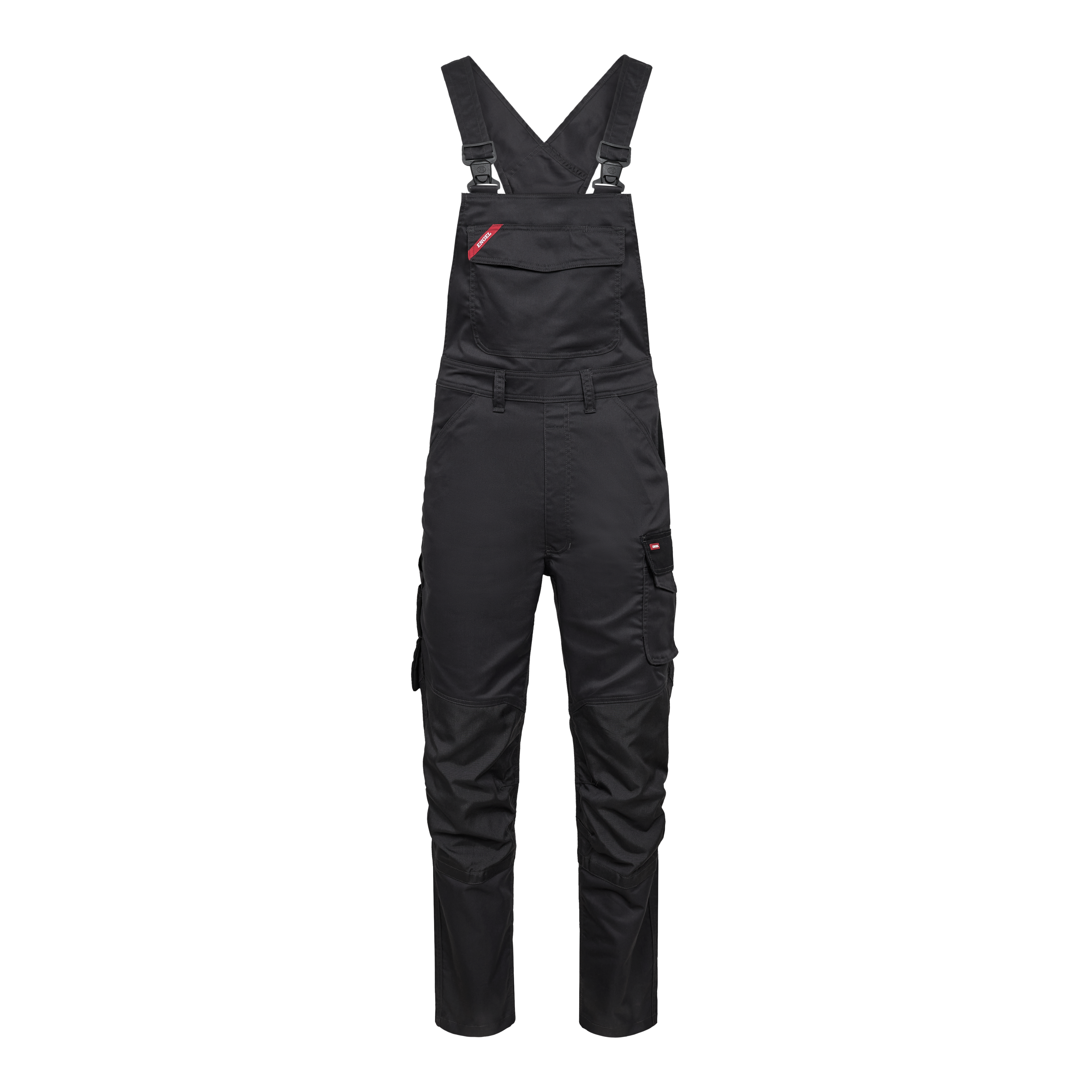 Engel Workwear Galaxy overall med 2-vejs stræk - Antrazitgrå/Sort [7920] / K80