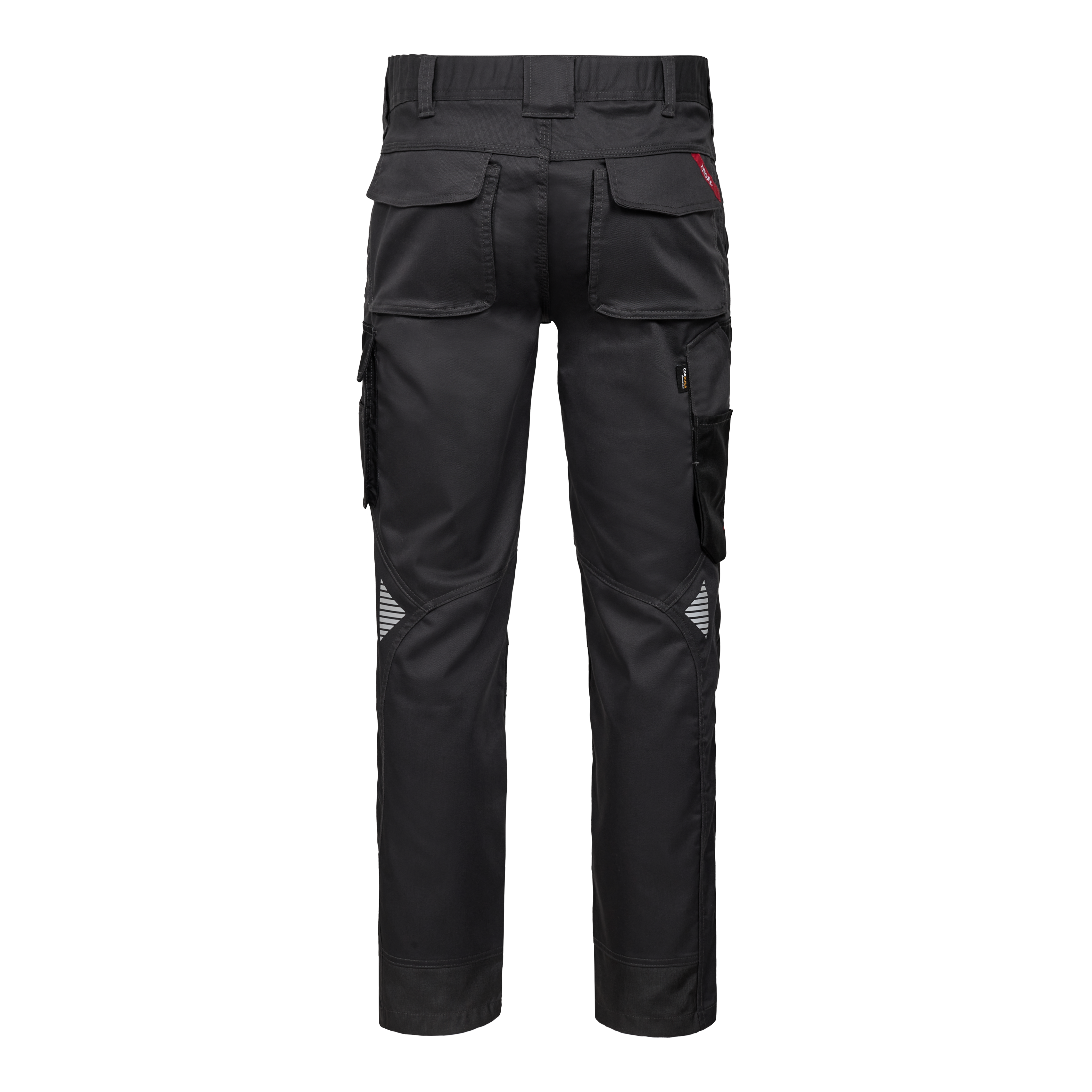 Engel Workwear Galaxy arbejdsbukser med 2-vejs stræk - Antrazitgrå/Sort [7920] / K80