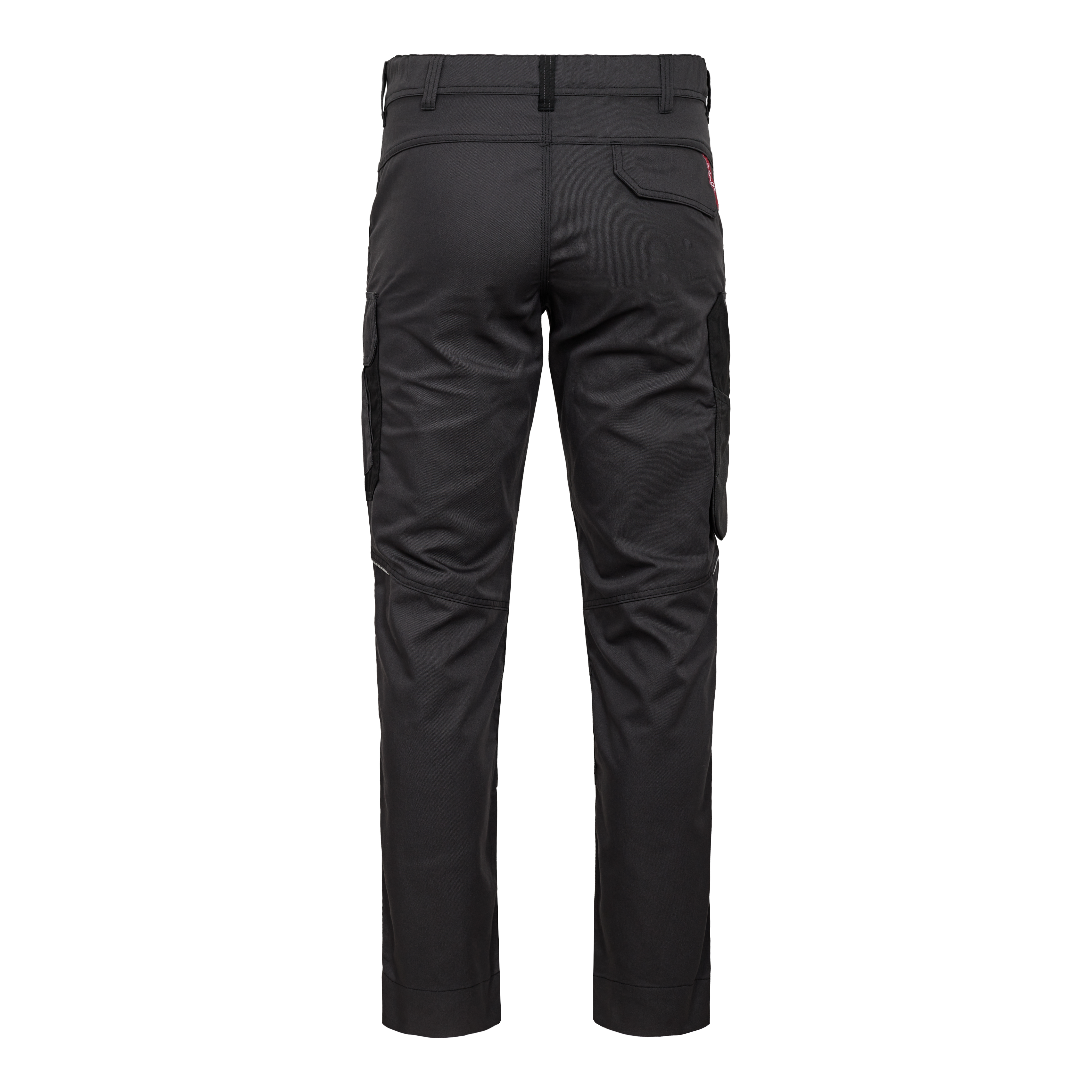 Engel Workwear Venture arbejdsbukser med skjult knaplukning - Antrazitgrå/Sort [7920] / K80