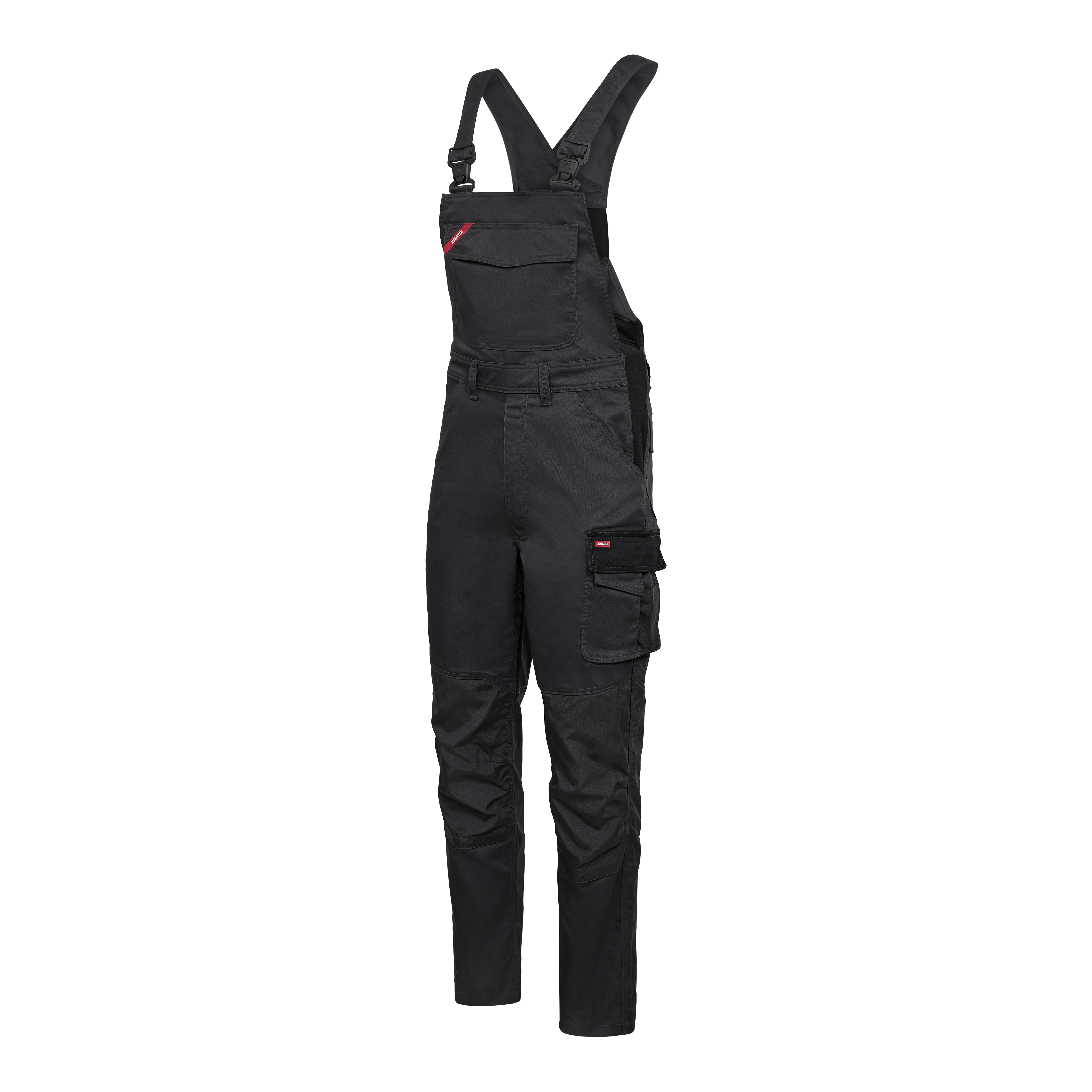Engel Workwear Galaxy overall med 2-vejs stræk - Antrazitgrå/Sort [7920] / K80