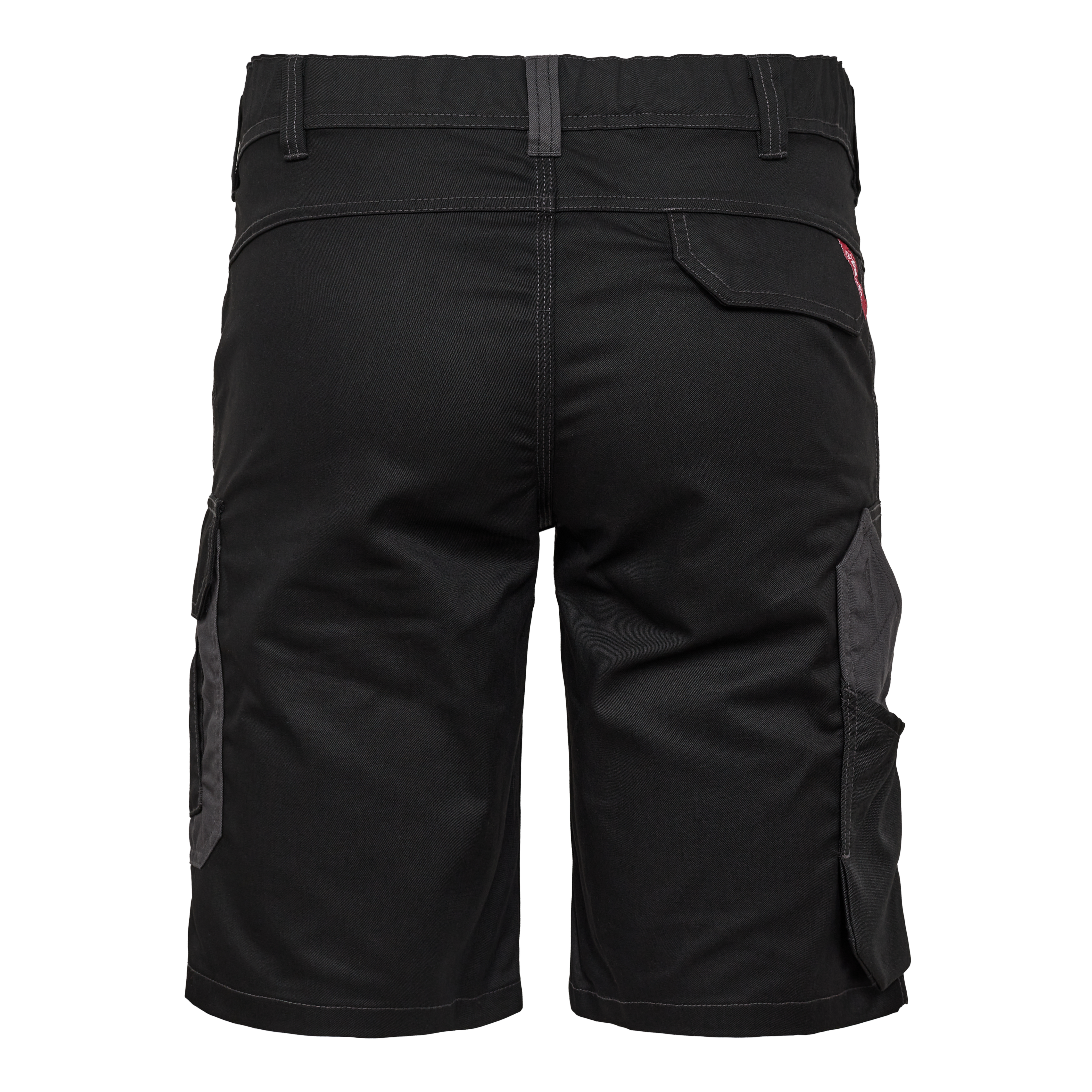 Engel Workwear Venture arbejdsshorts med skjult knaplukning - Sort/Antrazitgrå [2079] / 72