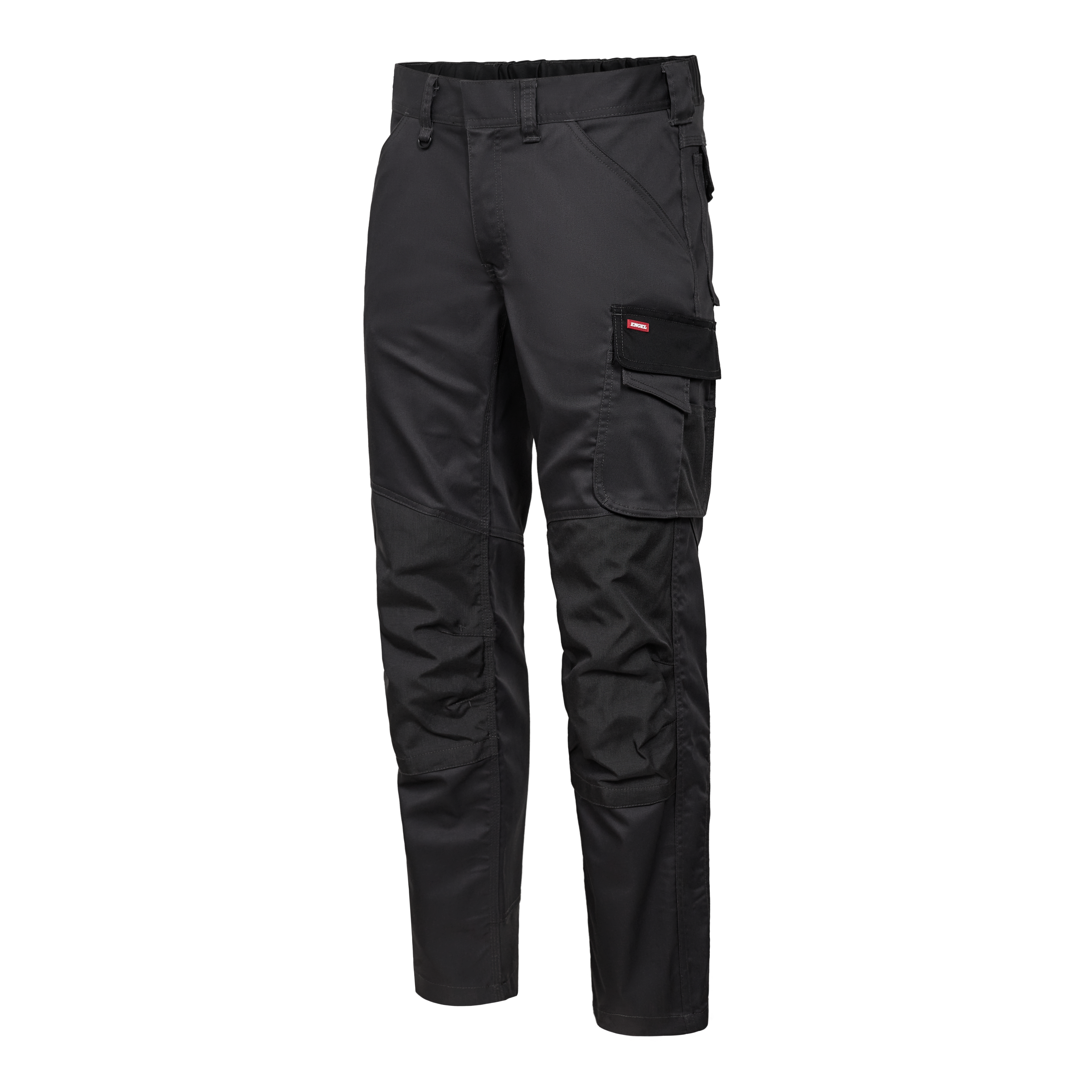 Engel Workwear Galaxy arbejdsbukser med 2-vejs stræk - Antrazitgrå/Sort [7920] / K80