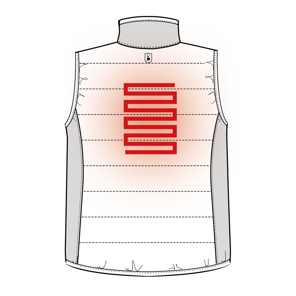 Heat Padded Waistcoat - Dark Blue