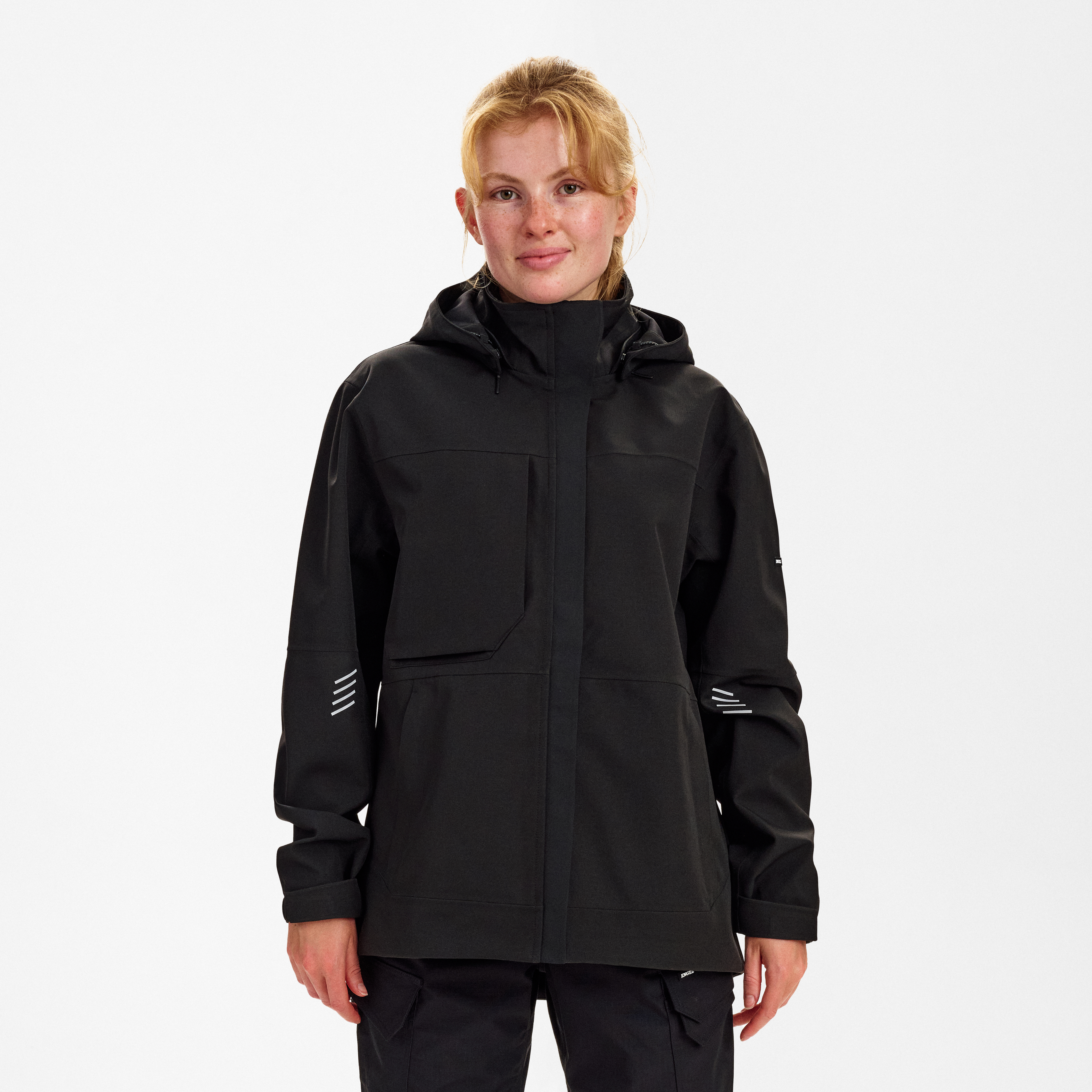 Engel Workwear Entire dame skaljakke - Sort [20] / XS