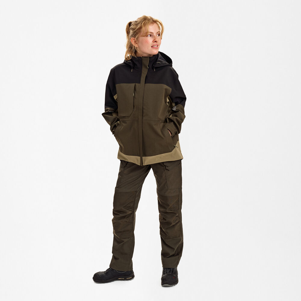 Ženska shell jakna – Forest Green / Black