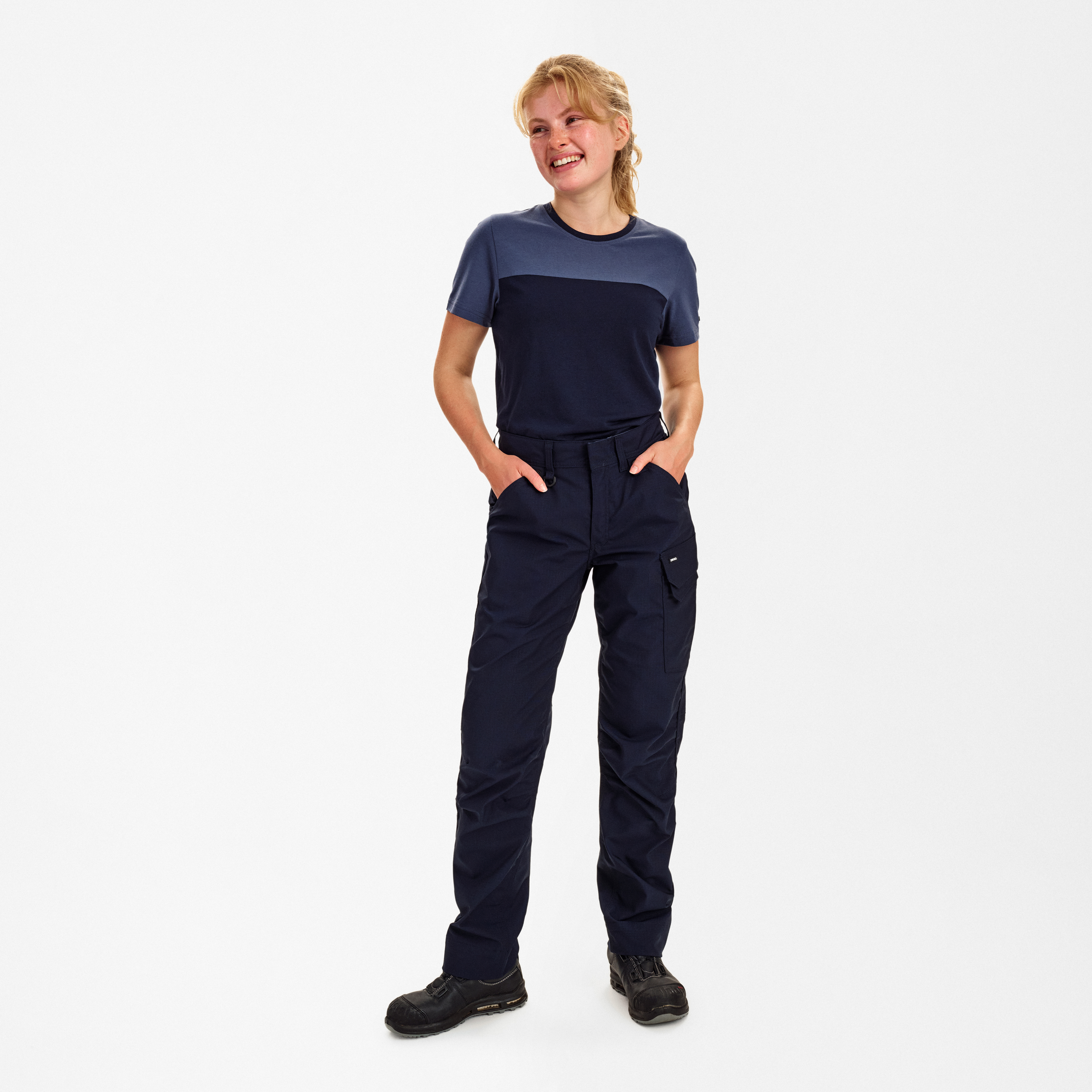 Engel Workwear Entire dame servicebukser med 2-vejs stræk - [502] / 34