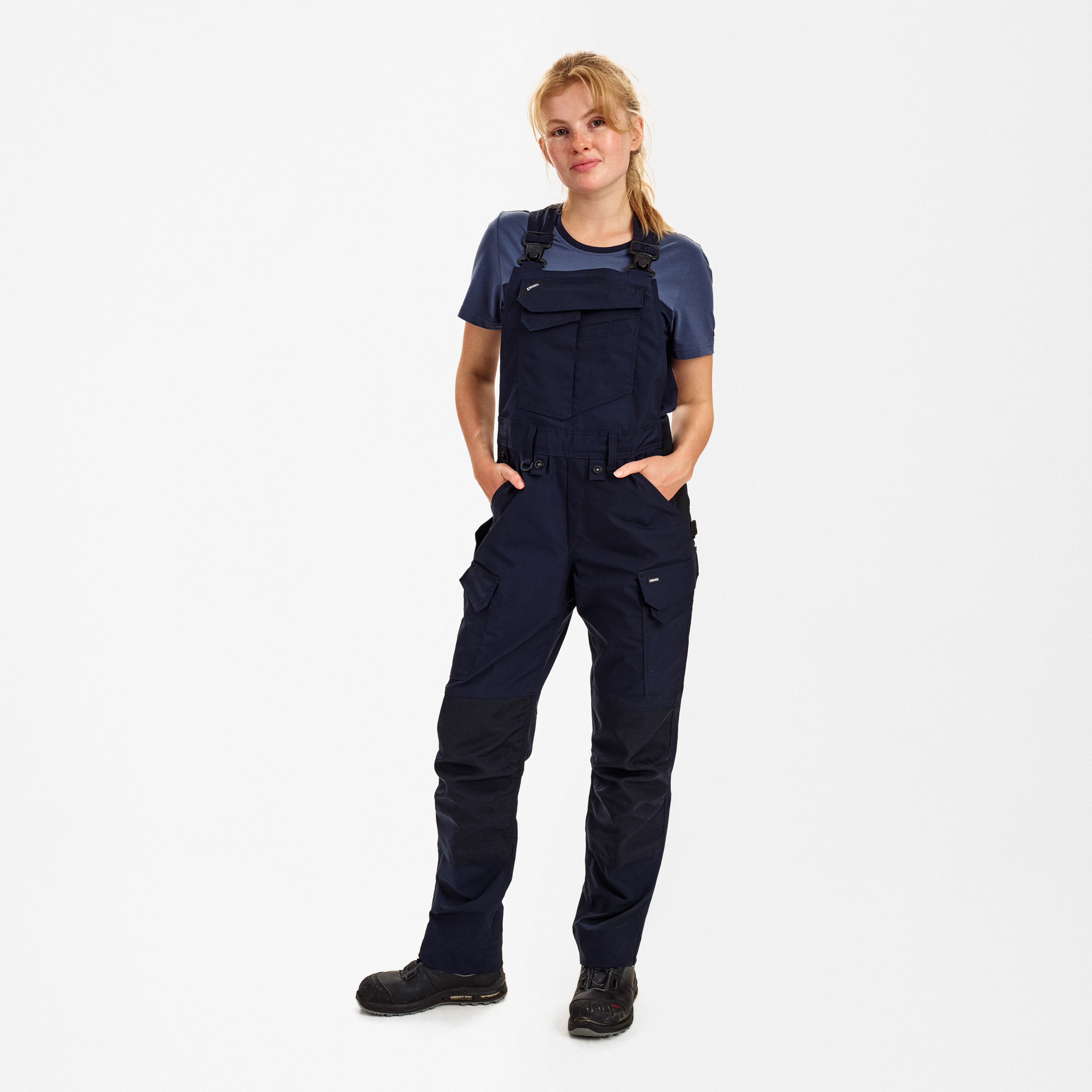 Engel Workwear Entire dame overall med 2-vejs stræk - [502] / 34