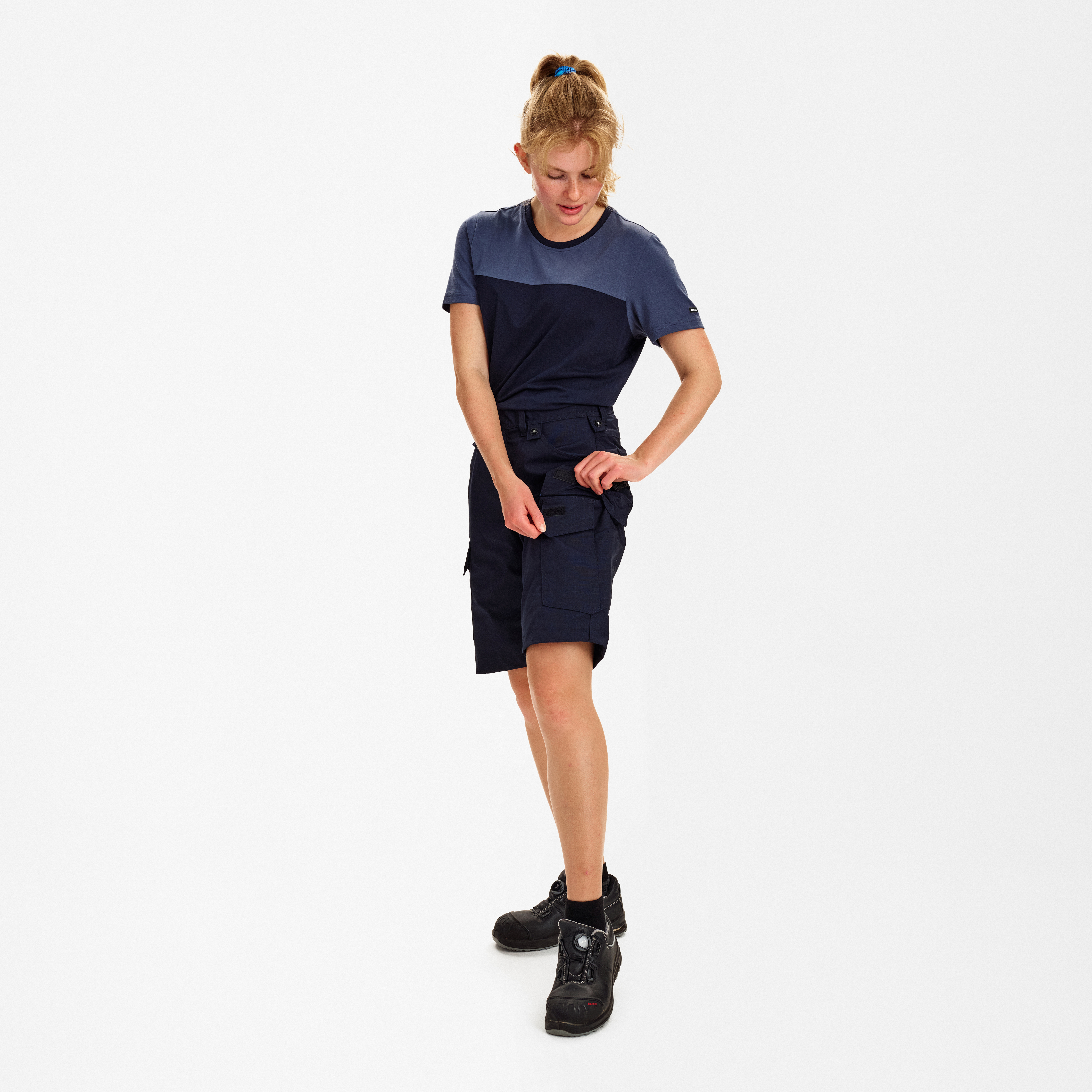 Engel Workwear Entire dame shorts med 2-vejs stræk - [502] / 34