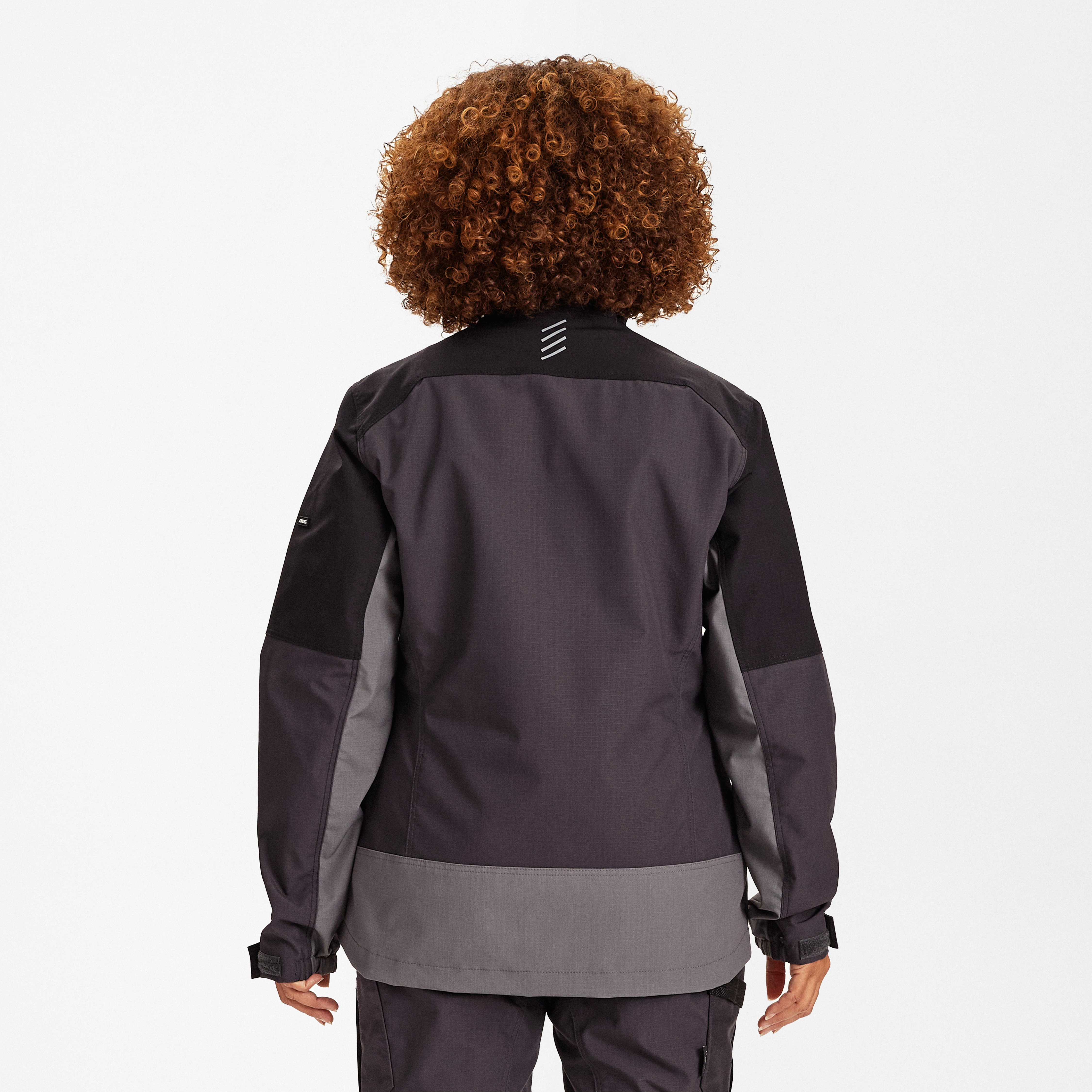Engel Workwear Entire dame arbejdsjakke med 2-vejs stræk - Antrazitgrå/Sort [7920] / XS