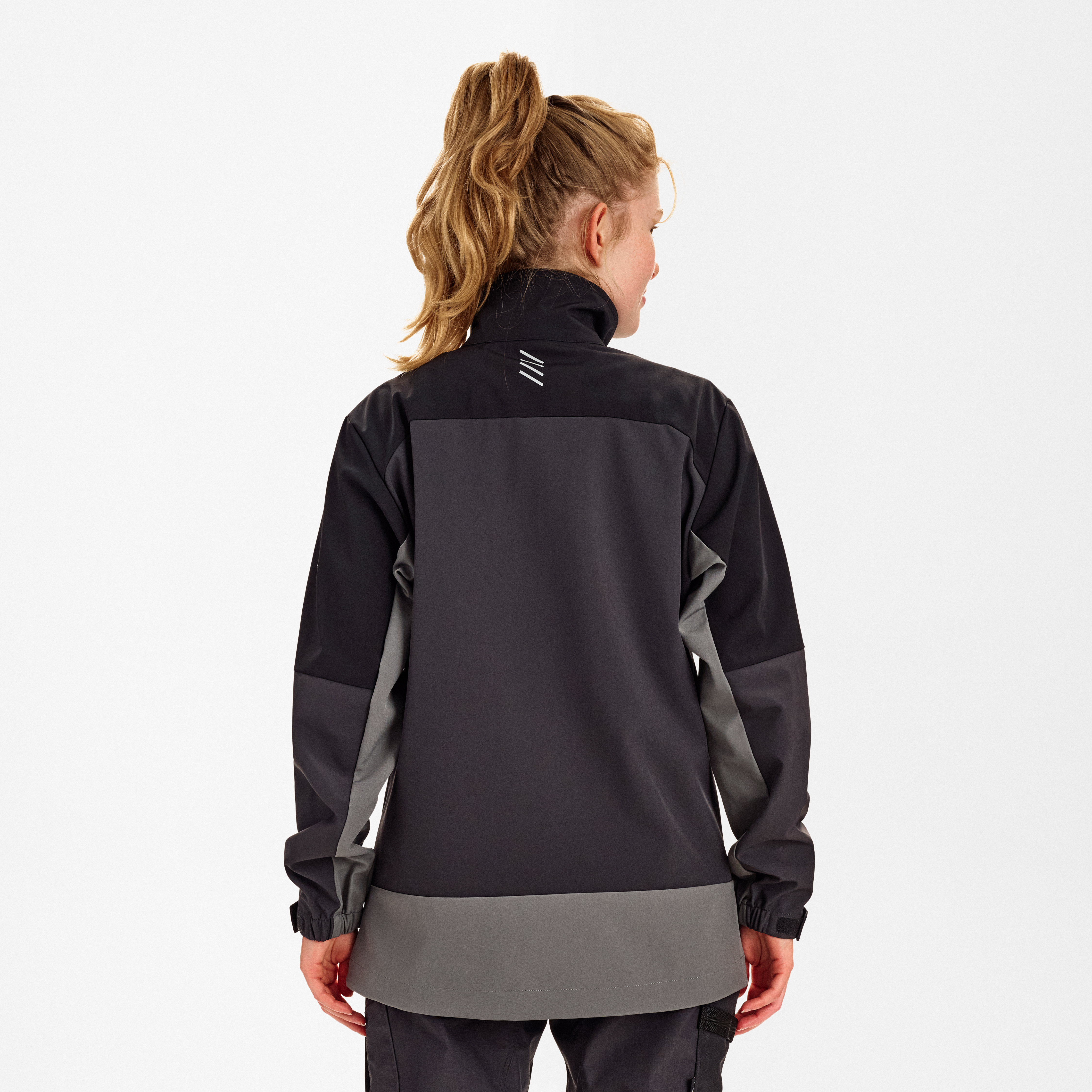 Engel Workwear Entire dame softshelljakke - Antrazitgrå/Sort [7920] / XS