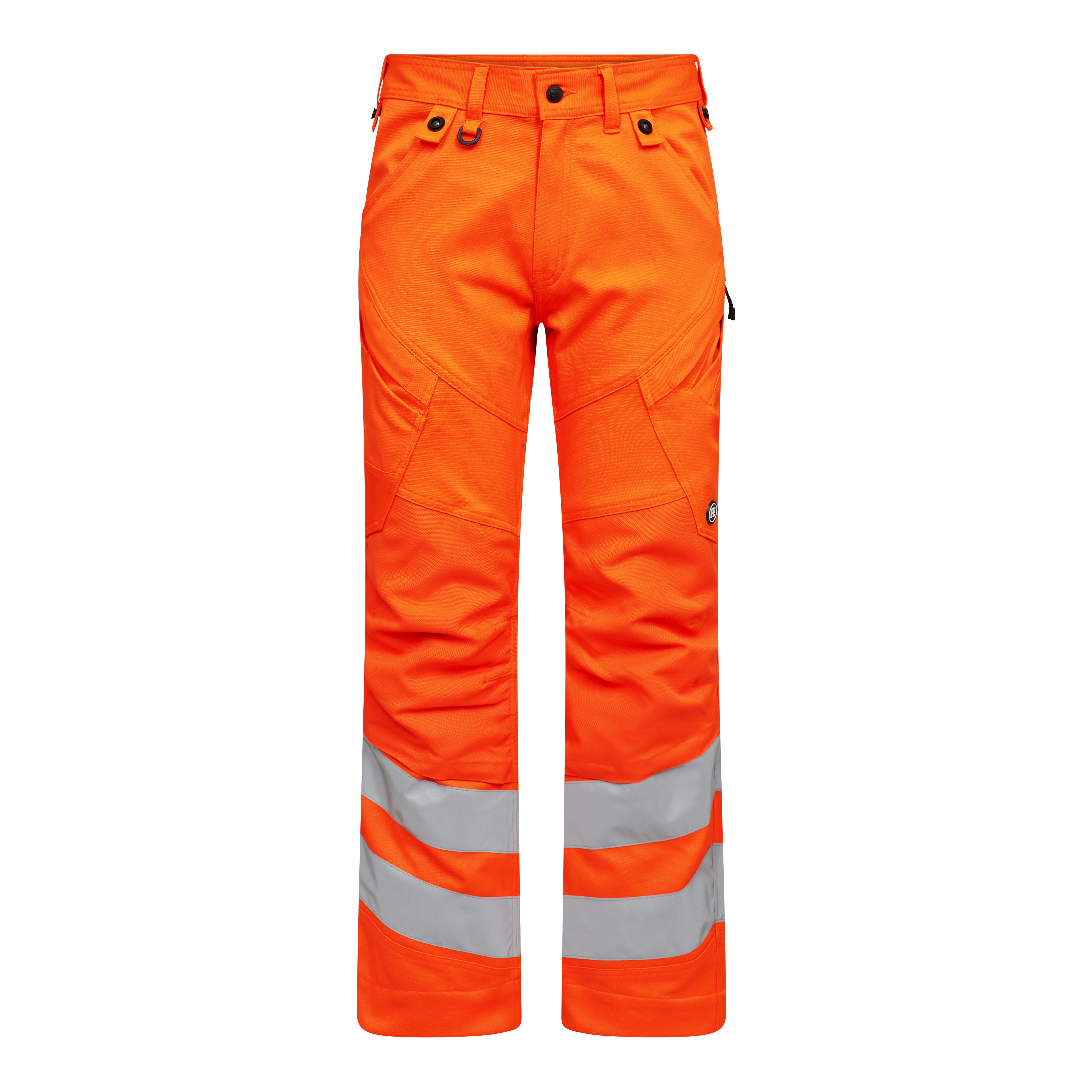 Engel Workwear Safety arbejdsbukser med 2-vejs stræk - Hi-vis Orange [10] / K80