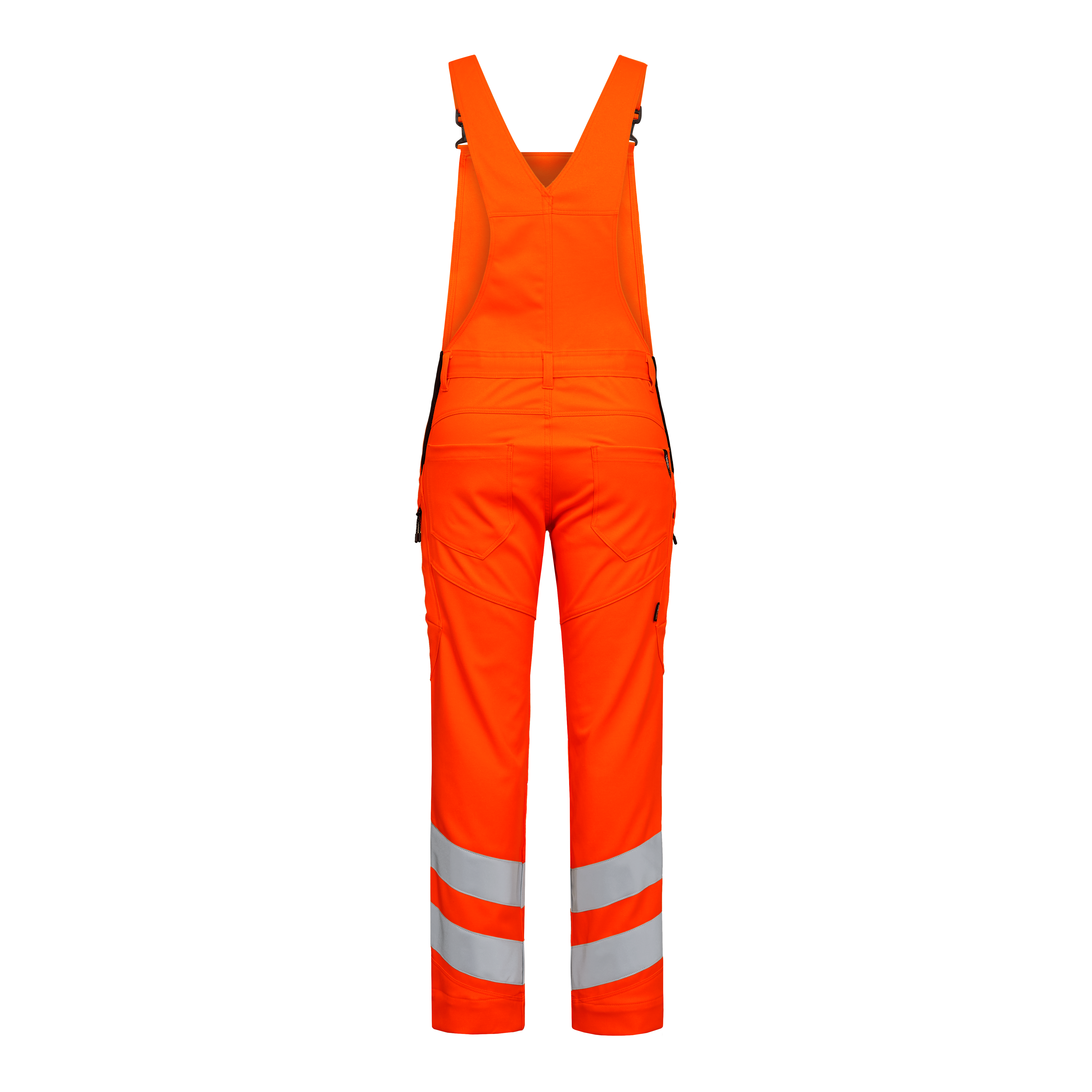 Engel Workwear Safety overall med 2-vejs stræk - Hi-vis Orange [10] / K80