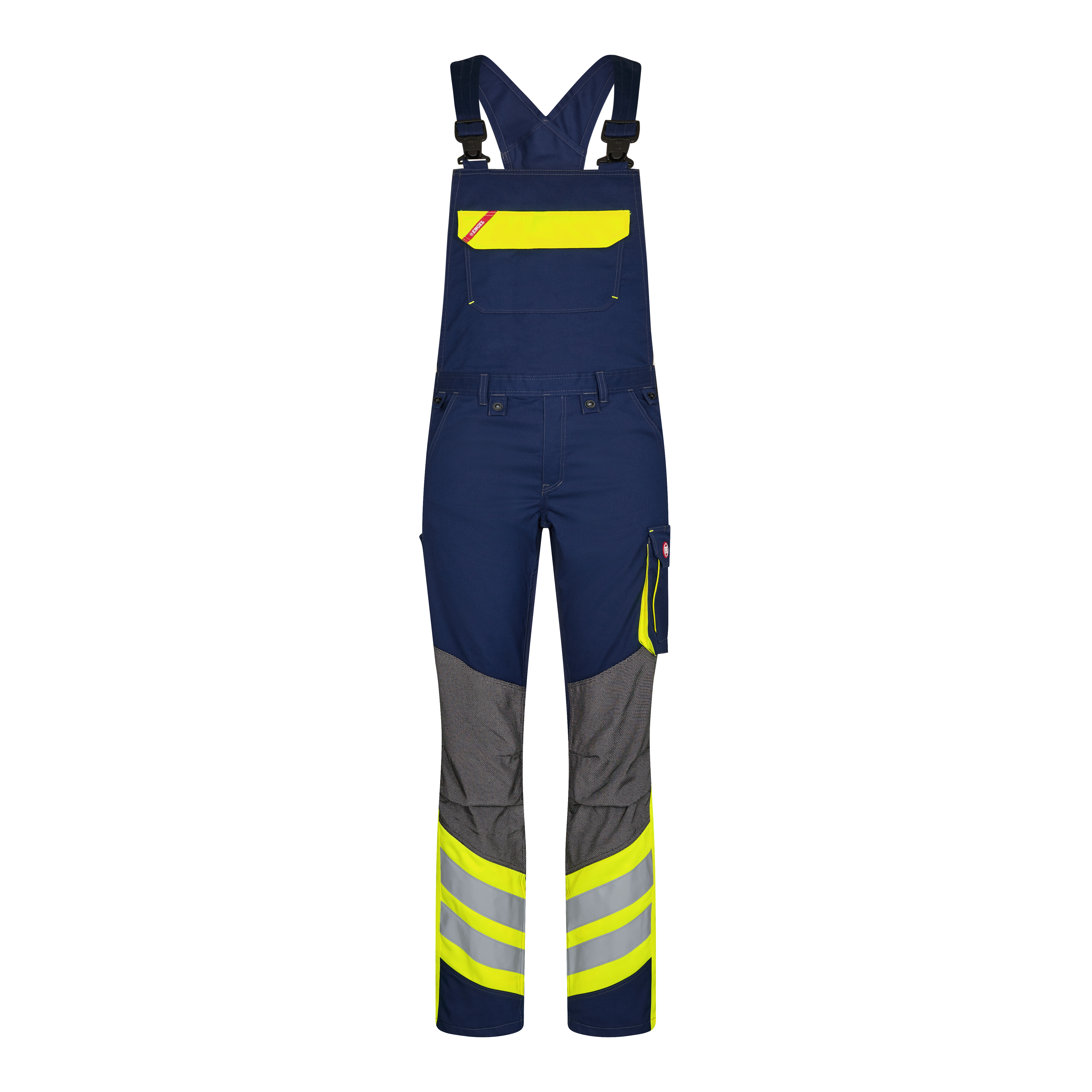 Engel Workwear Cargo overall - Blue Ink/Gul [16538] / K80