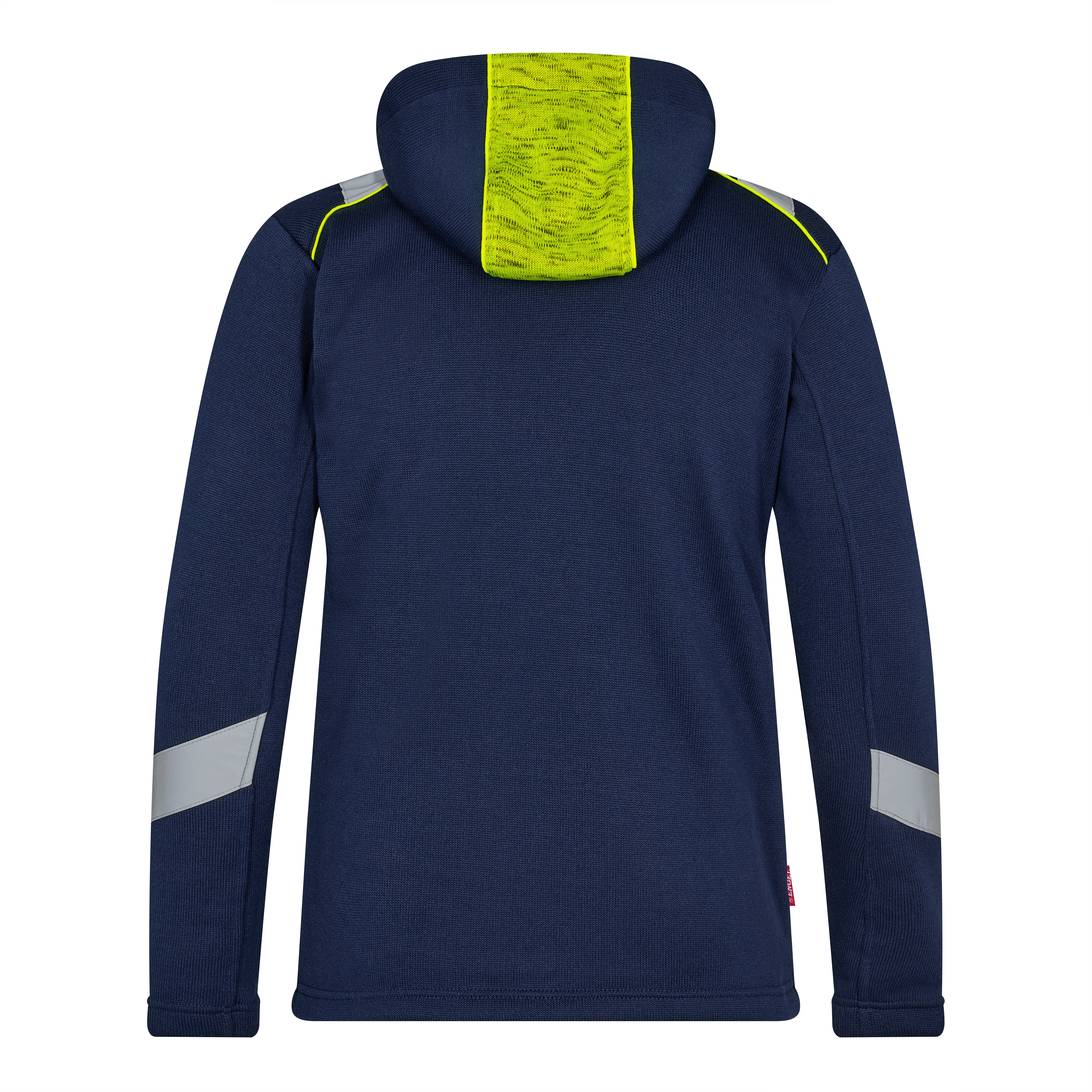 Engel Workwear Cargo strik cardigan - Blue Ink/Gul [16538] / XS