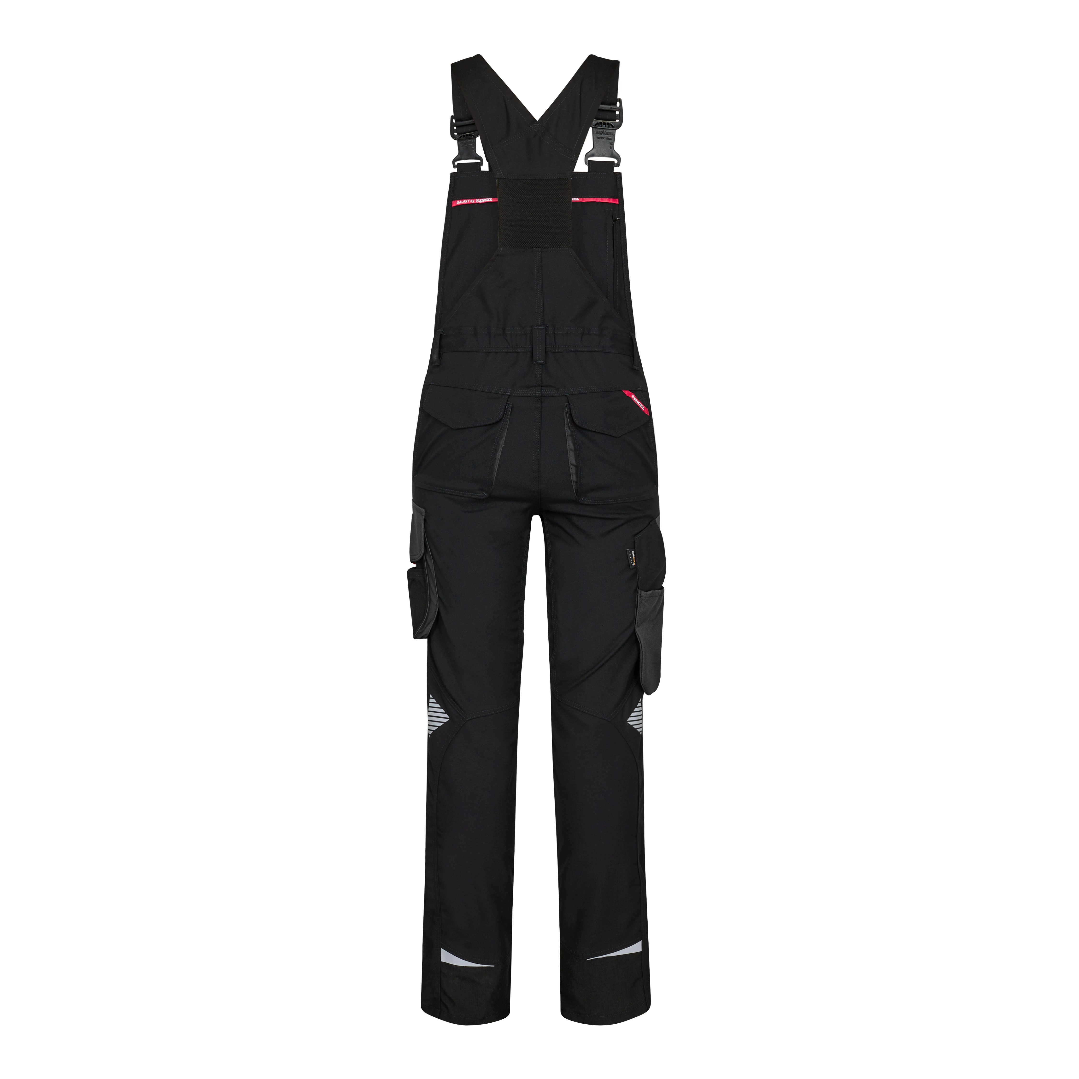 Engel Workwear Galaxy dame overall - Sort/Antrazitgrå [2079] / 34