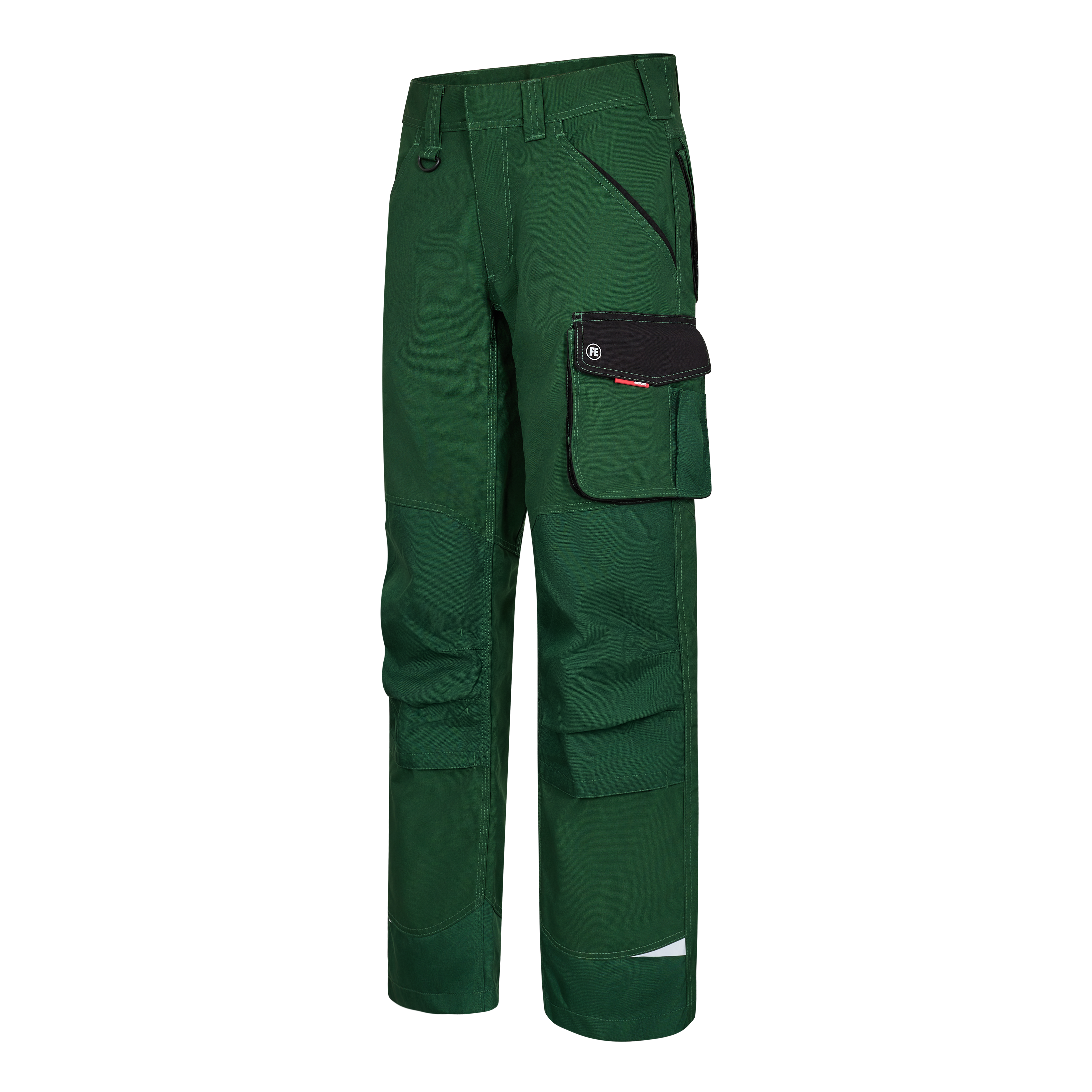 Engel Workwear Galaxy arbejdsbukser - Grøn/Sort [120] / K80