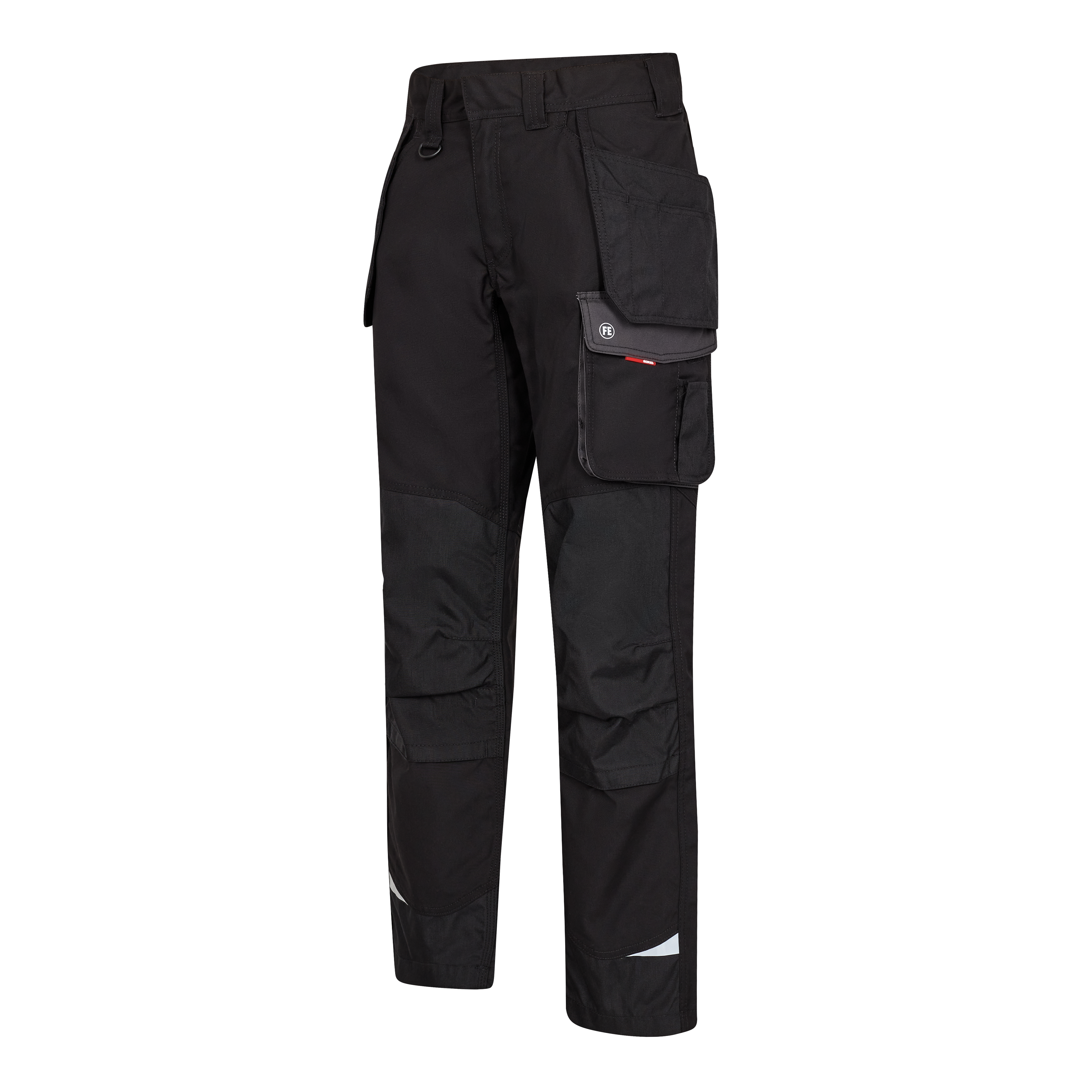 Engel Workwear Galaxy arbejdsbukser med hængelommer - Sort/Antrazitgrå [2079] / K80